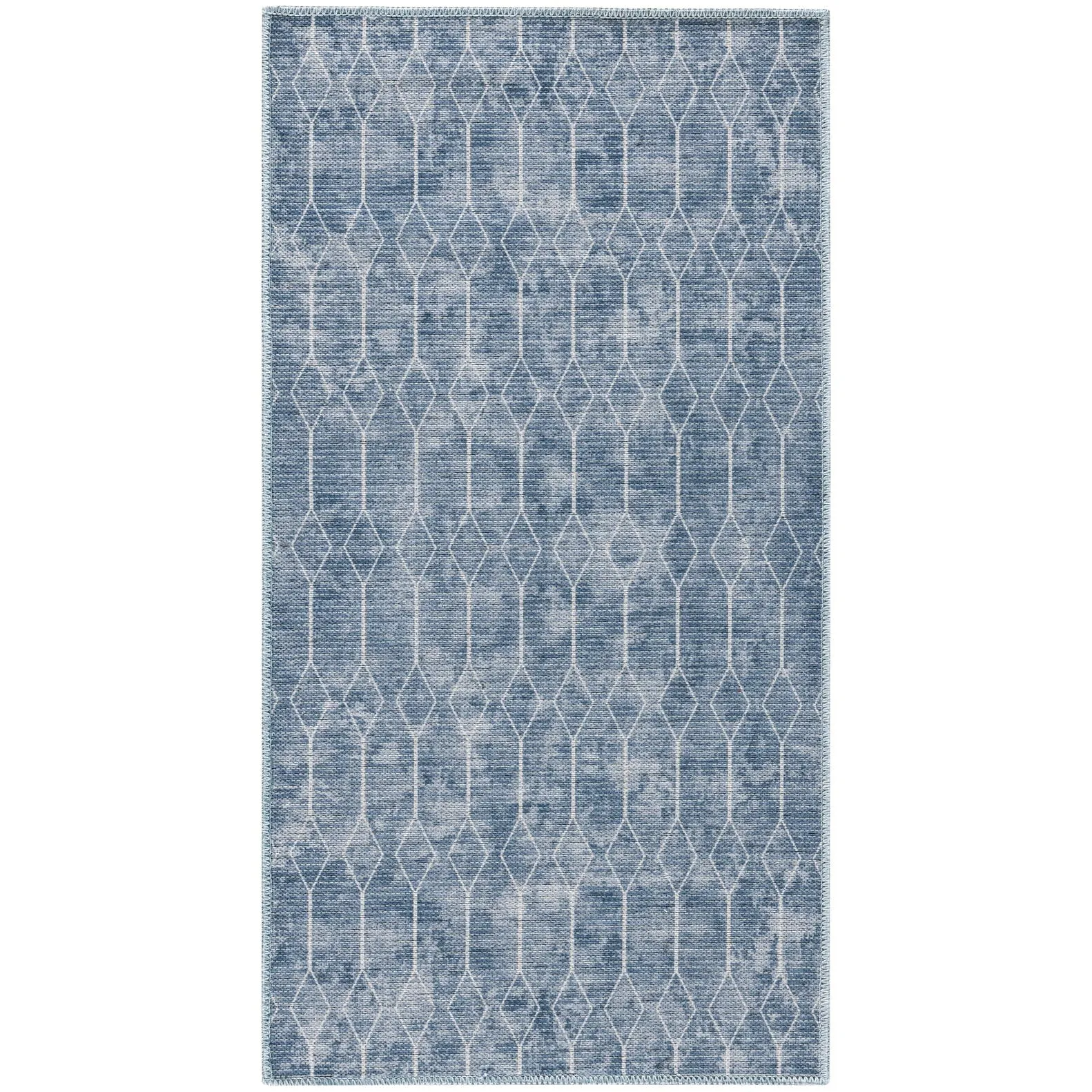New Concept Washables Indoor only Geometric Machine Washable Area Rug