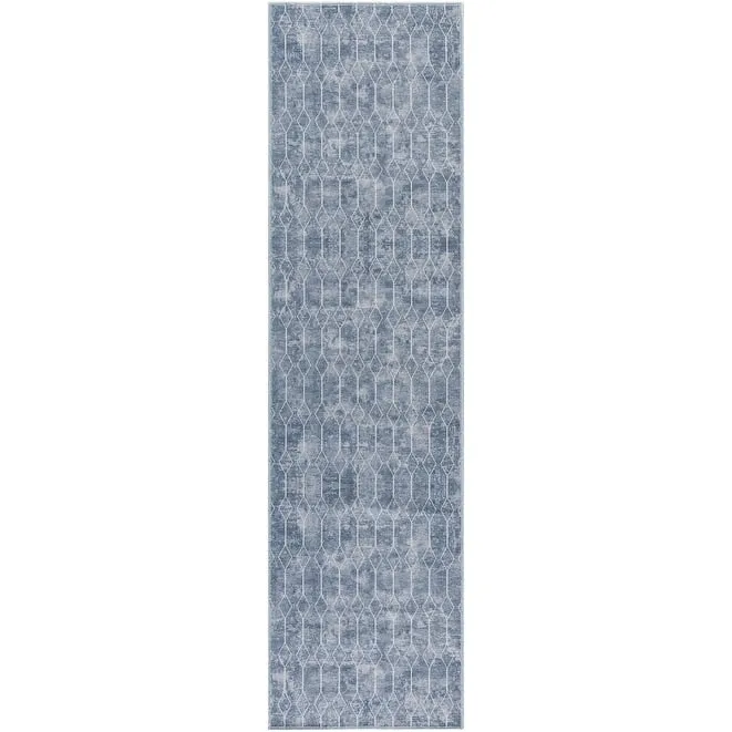 New Concept Washables Indoor only Geometric Machine Washable Area Rug