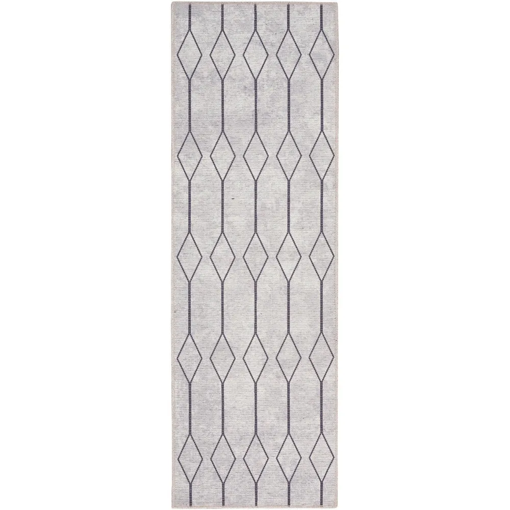 New Concept Washables Indoor only Geometric Machine Washable Area Rug