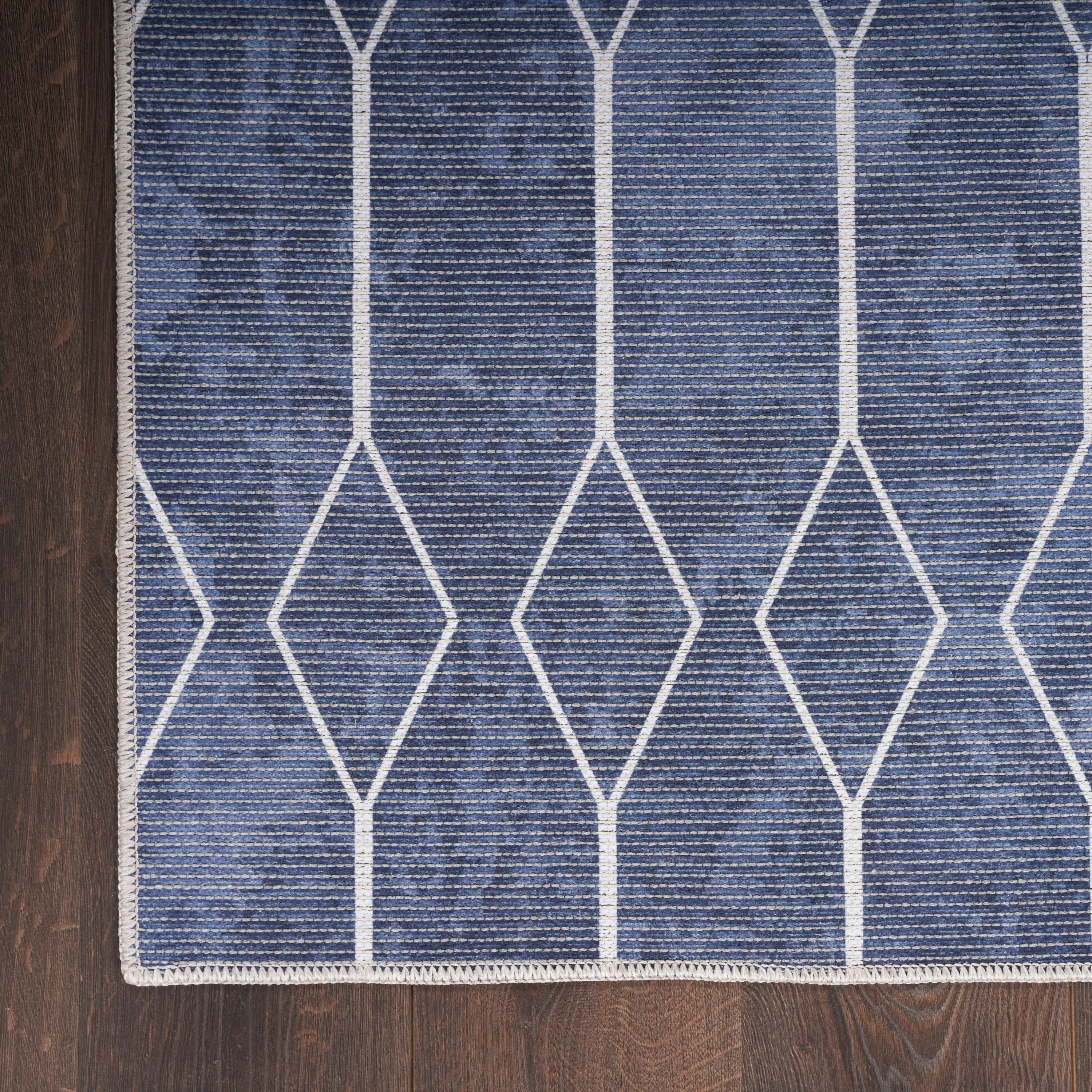 New Concept Washables Indoor only Geometric Machine Washable Area Rug