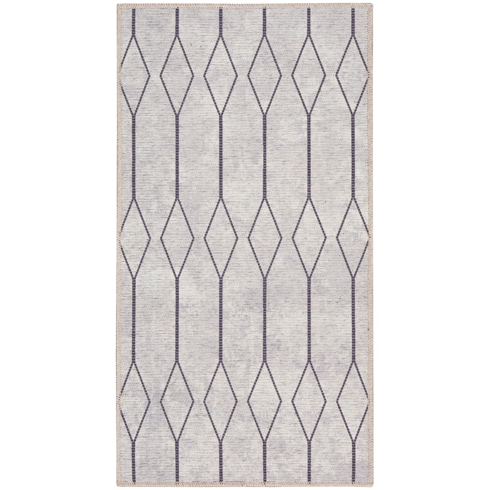 New Concept Washables Indoor only Geometric Machine Washable Area Rug