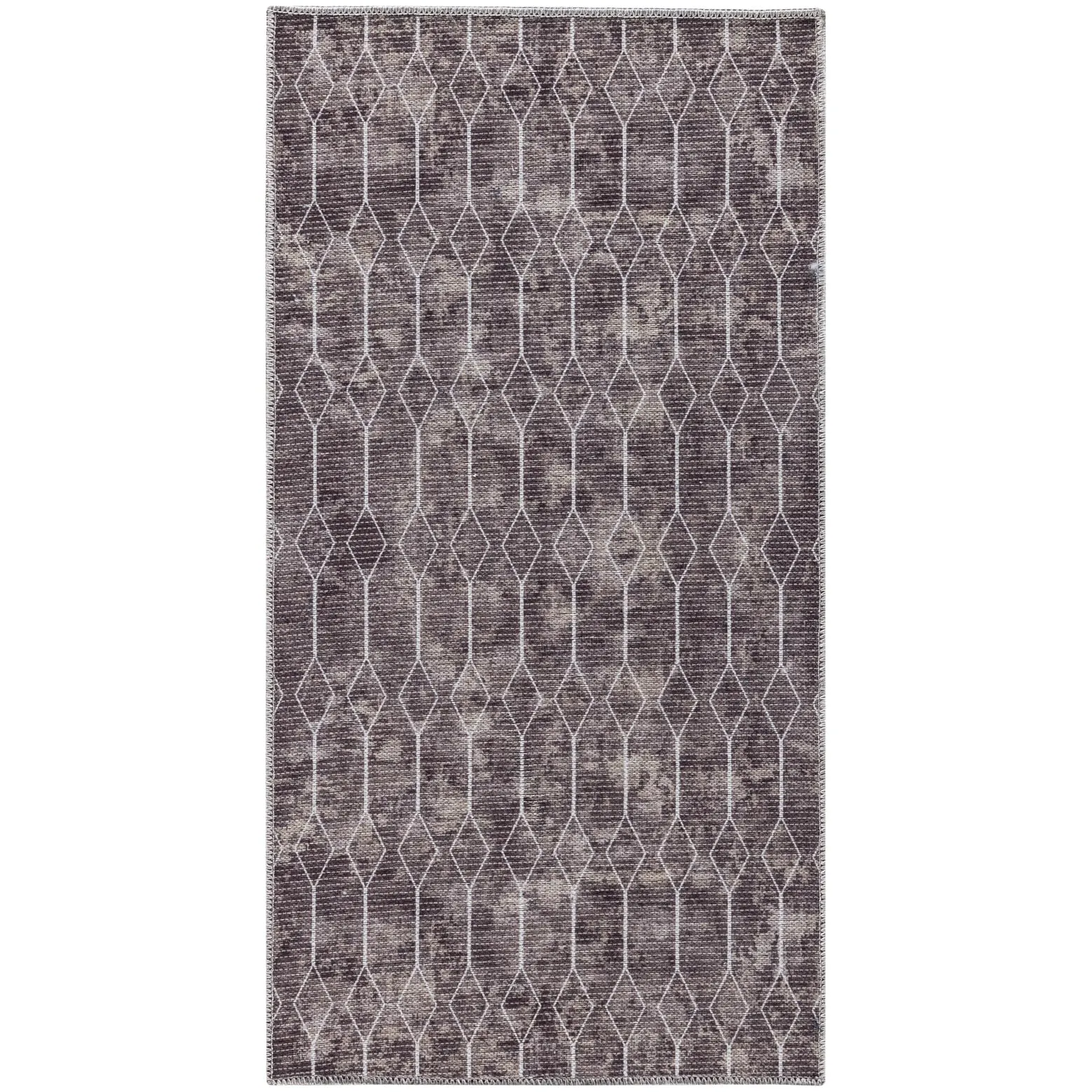 New Concept Washables Indoor only Geometric Machine Washable Area Rug