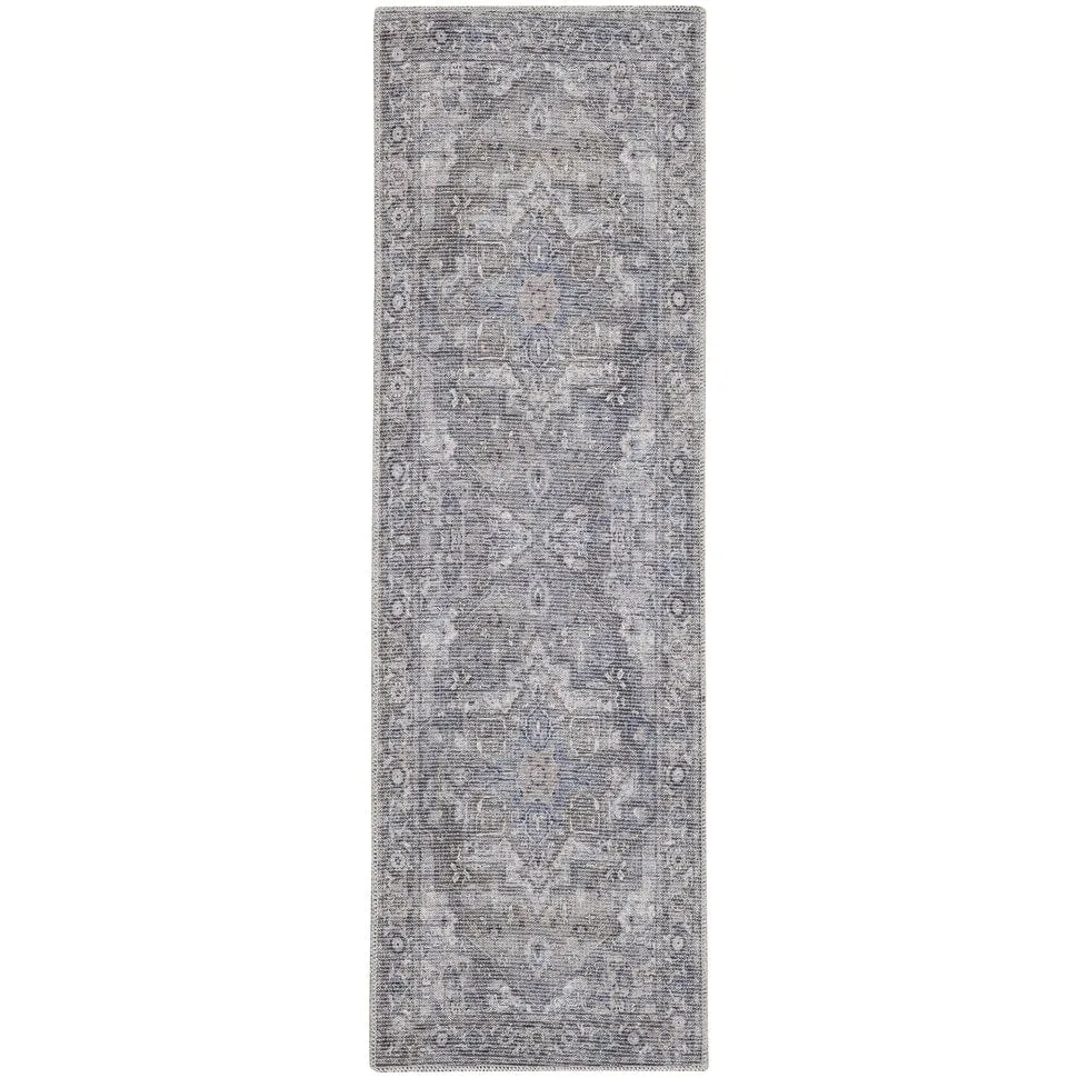 New Concept Washables Persian Boho Machine Washable Area Rug
