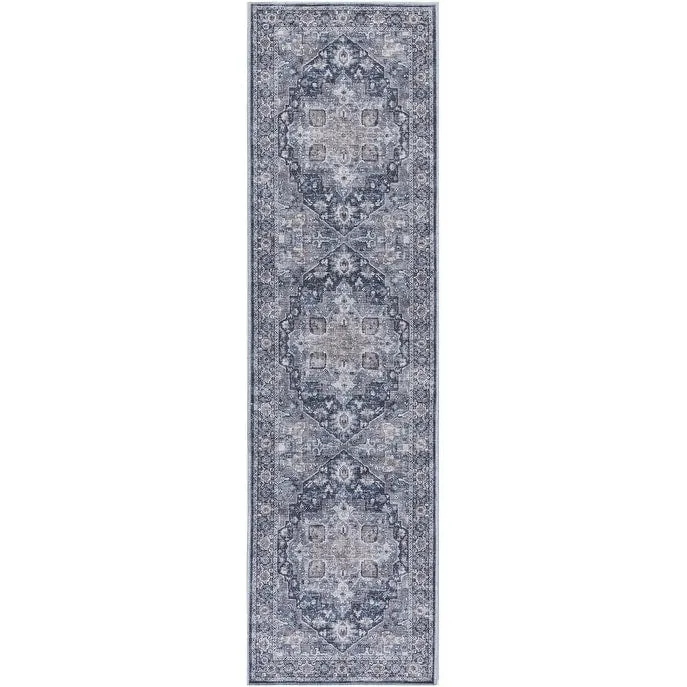 New Concept Washables Persian Boho Machine Washable Area Rug