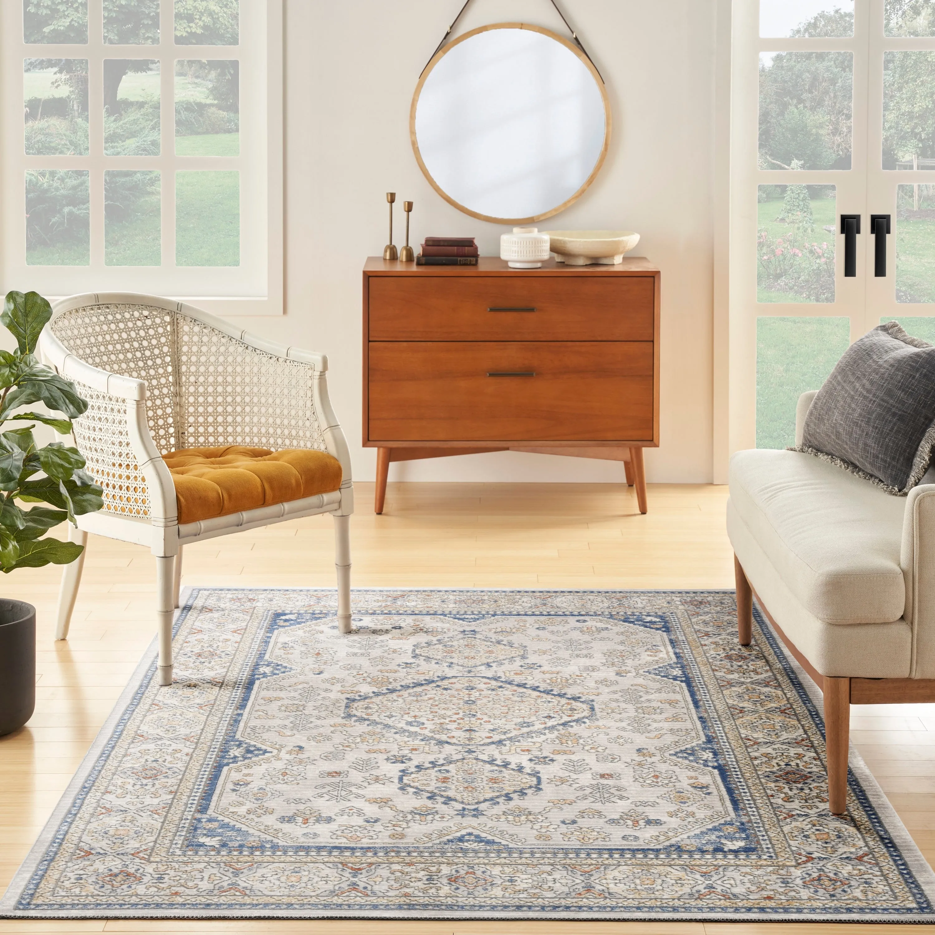 New Concept Washables Series 4 Indoor only Persian Area Rug