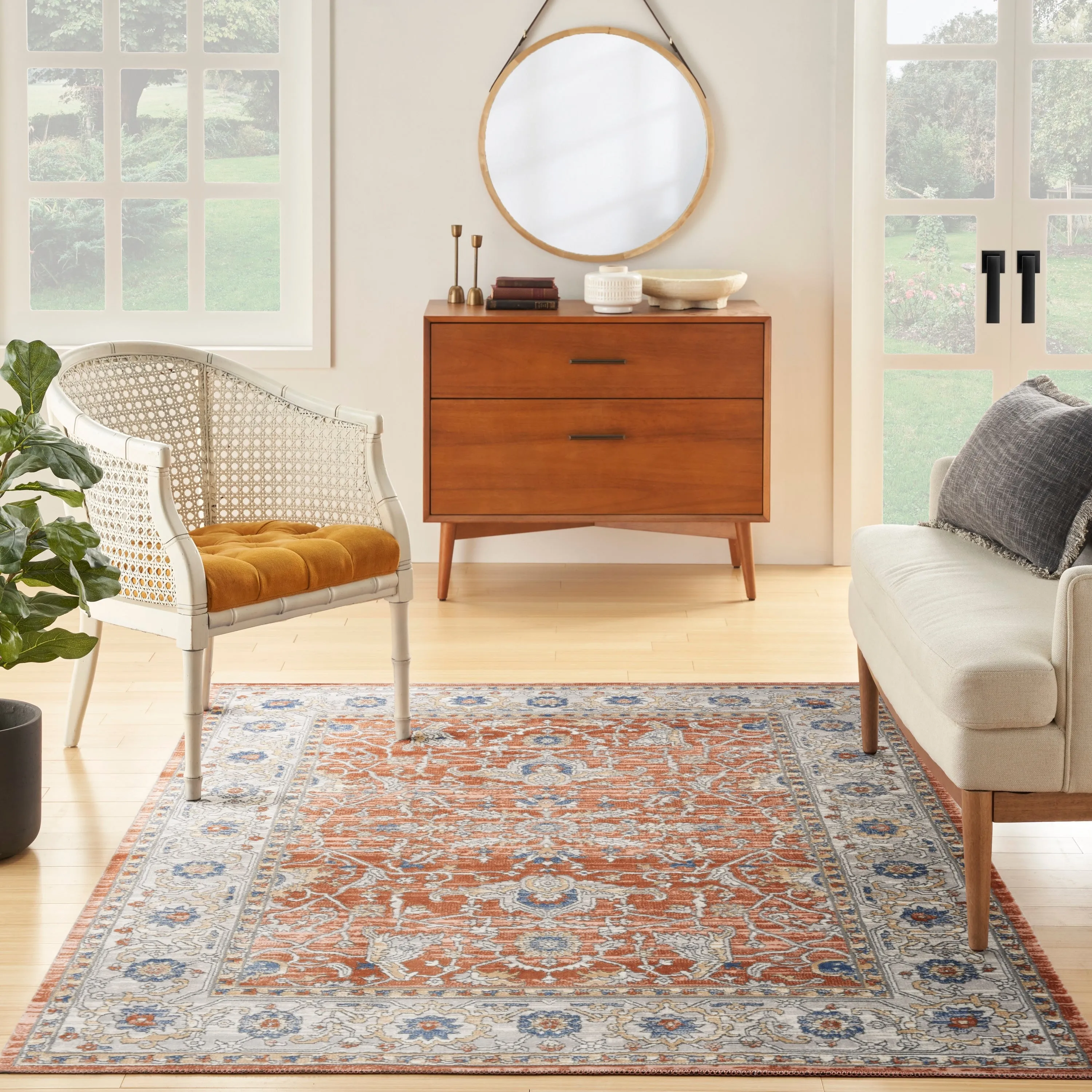 New Concept Washables Series 4 Indoor only Persian Area Rug