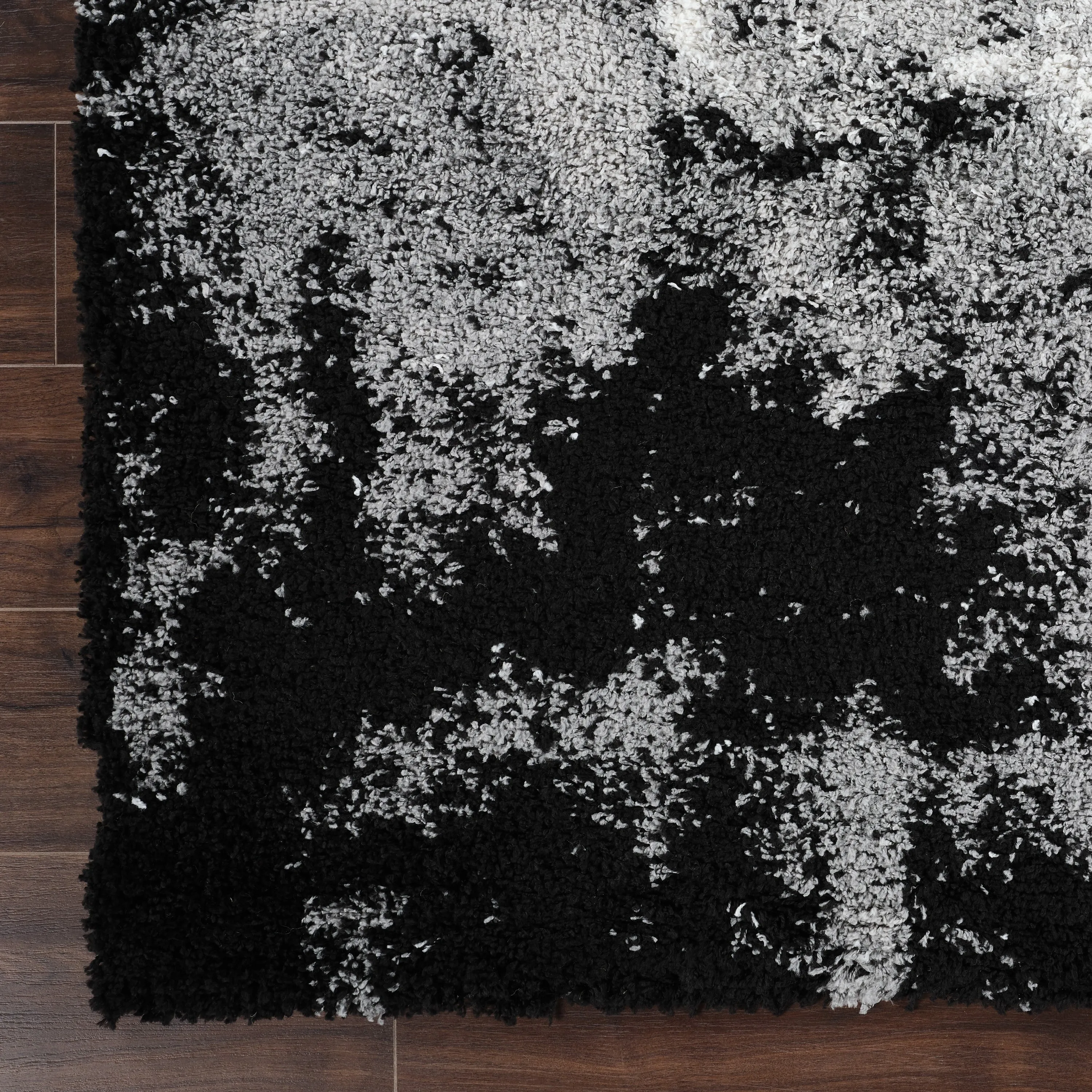 Noori Rug Lux Clark Abstract Modern 2-inch Thick Shag Rug