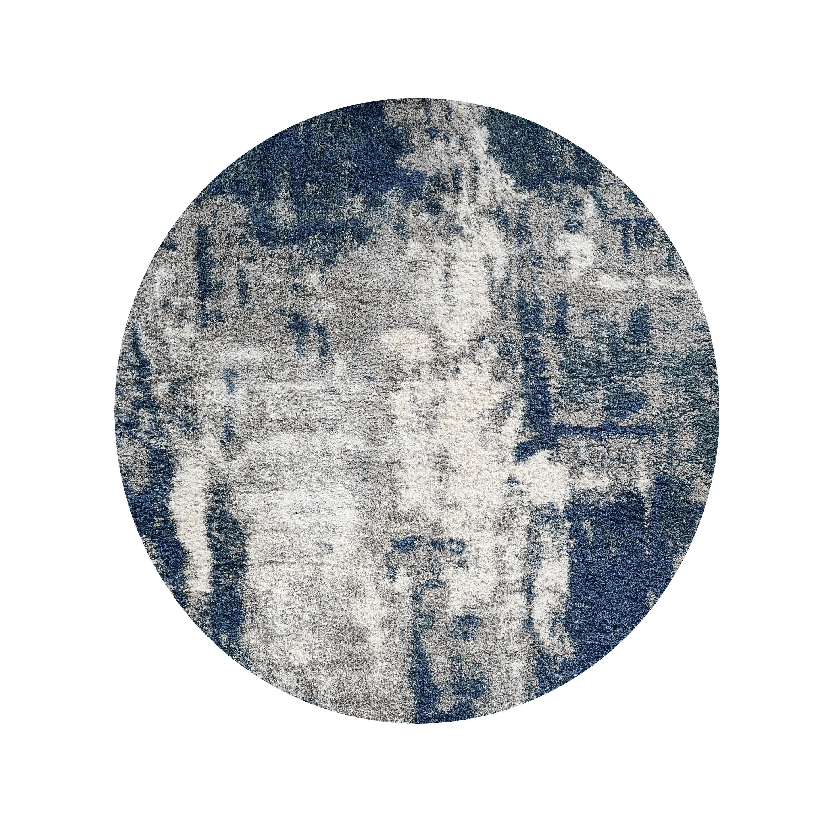Noori Rug Lux Clark Abstract Modern 2-inch Thick Shag Rug