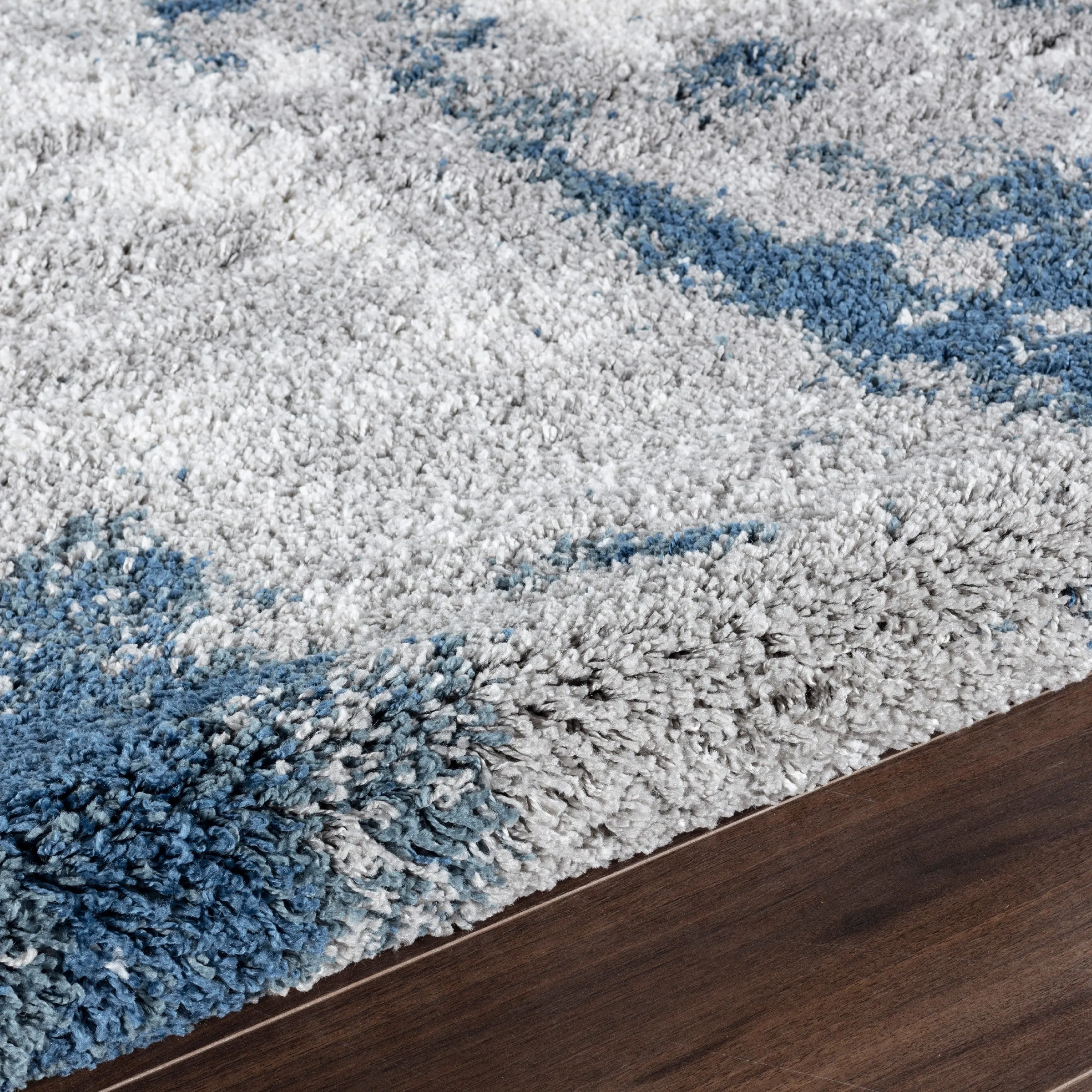 Noori Rug Lux Clark Abstract Modern 2-inch Thick Shag Rug