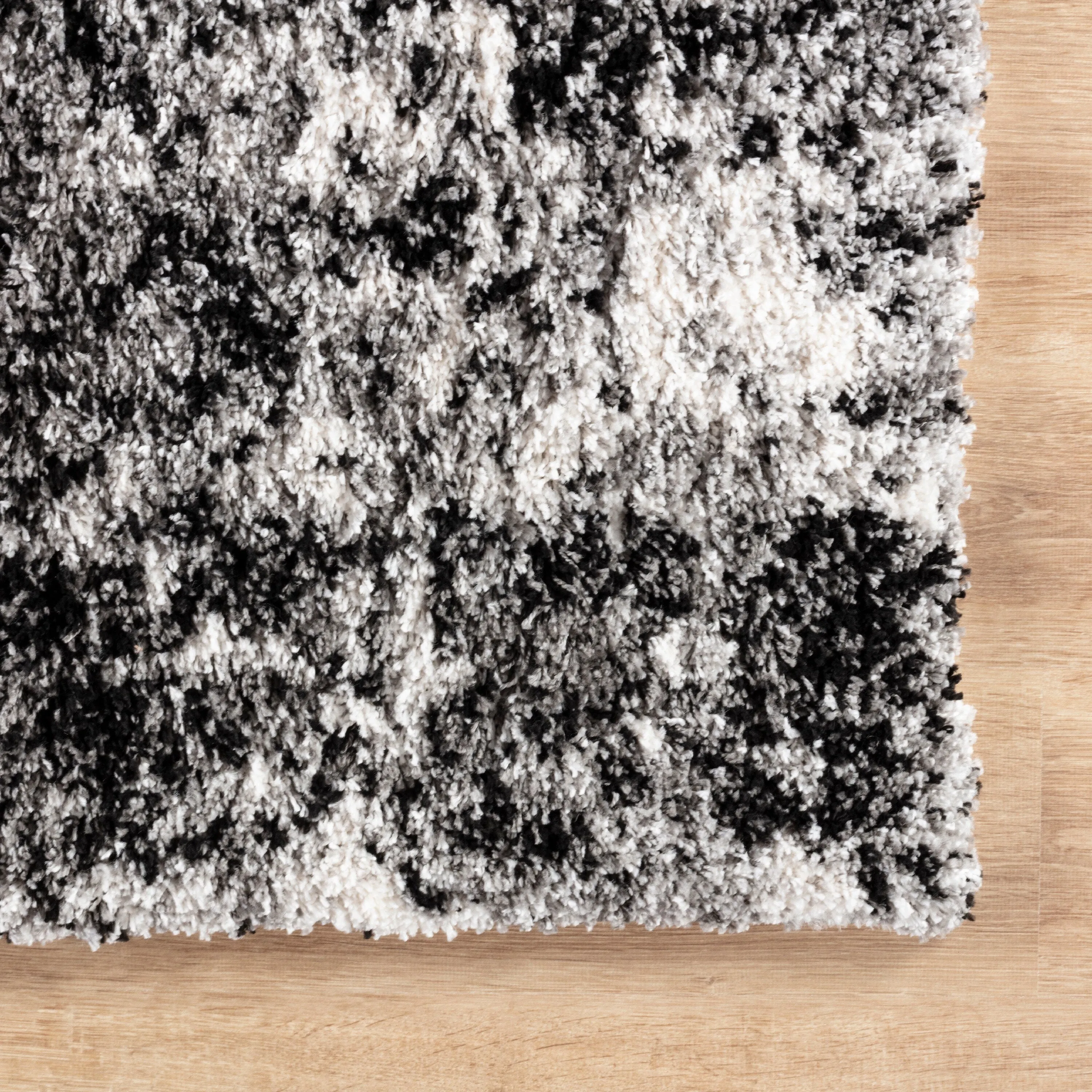 Noori Rug Lux Juno Abstract Modern 2-inch Thick Shag Rug