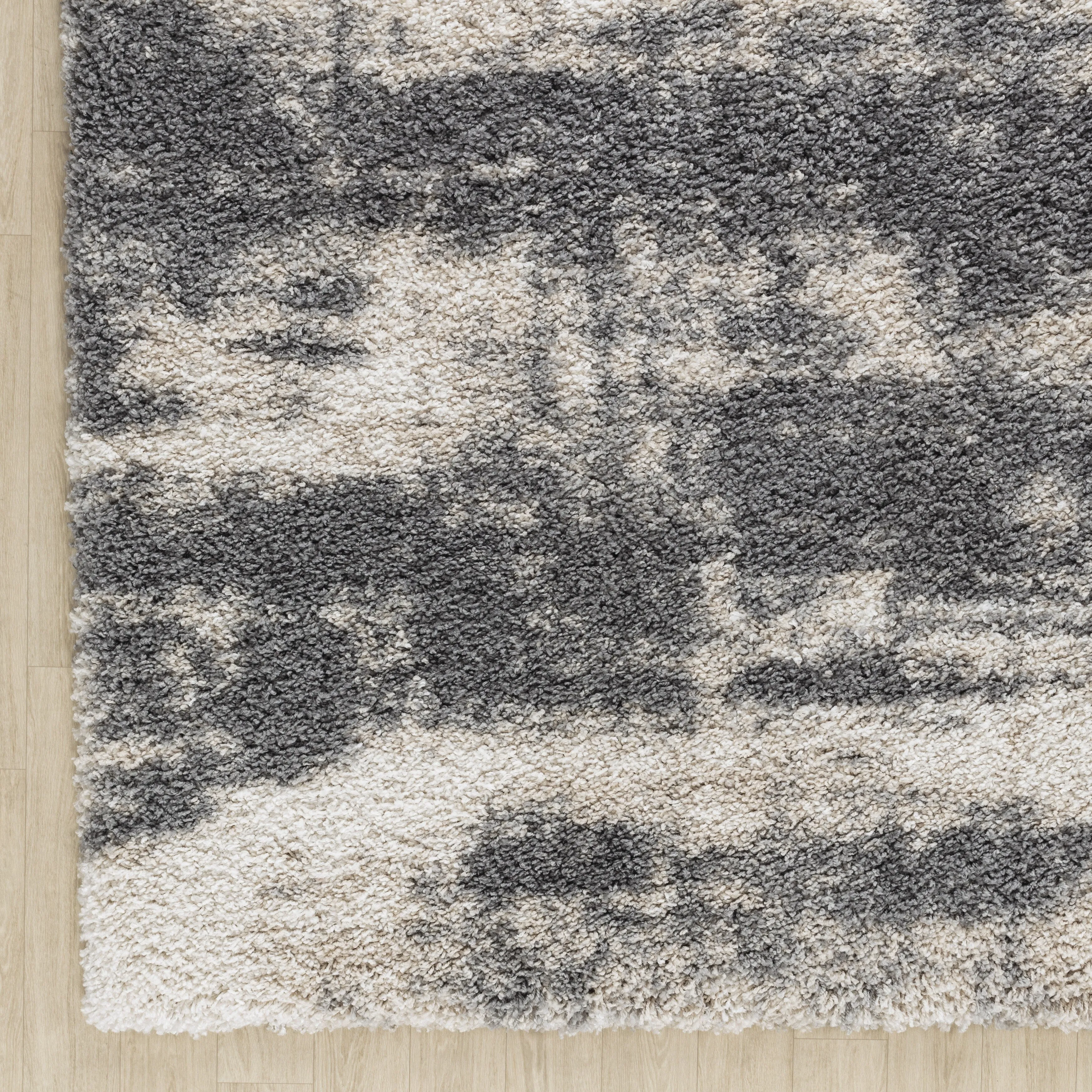Noori Rug Lux Madison Abstract 2-Inch Shag Area Rug