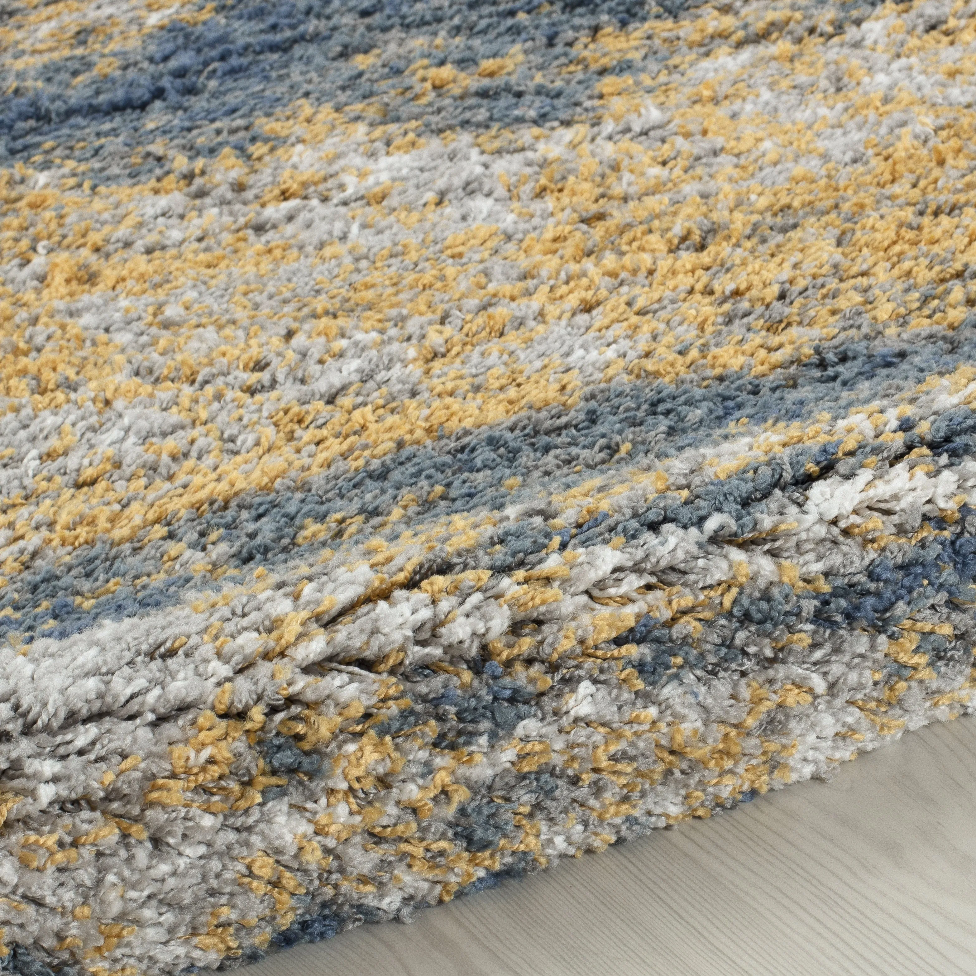 Noori Rug Lux Madison Abstract 2-Inch Shag Area Rug