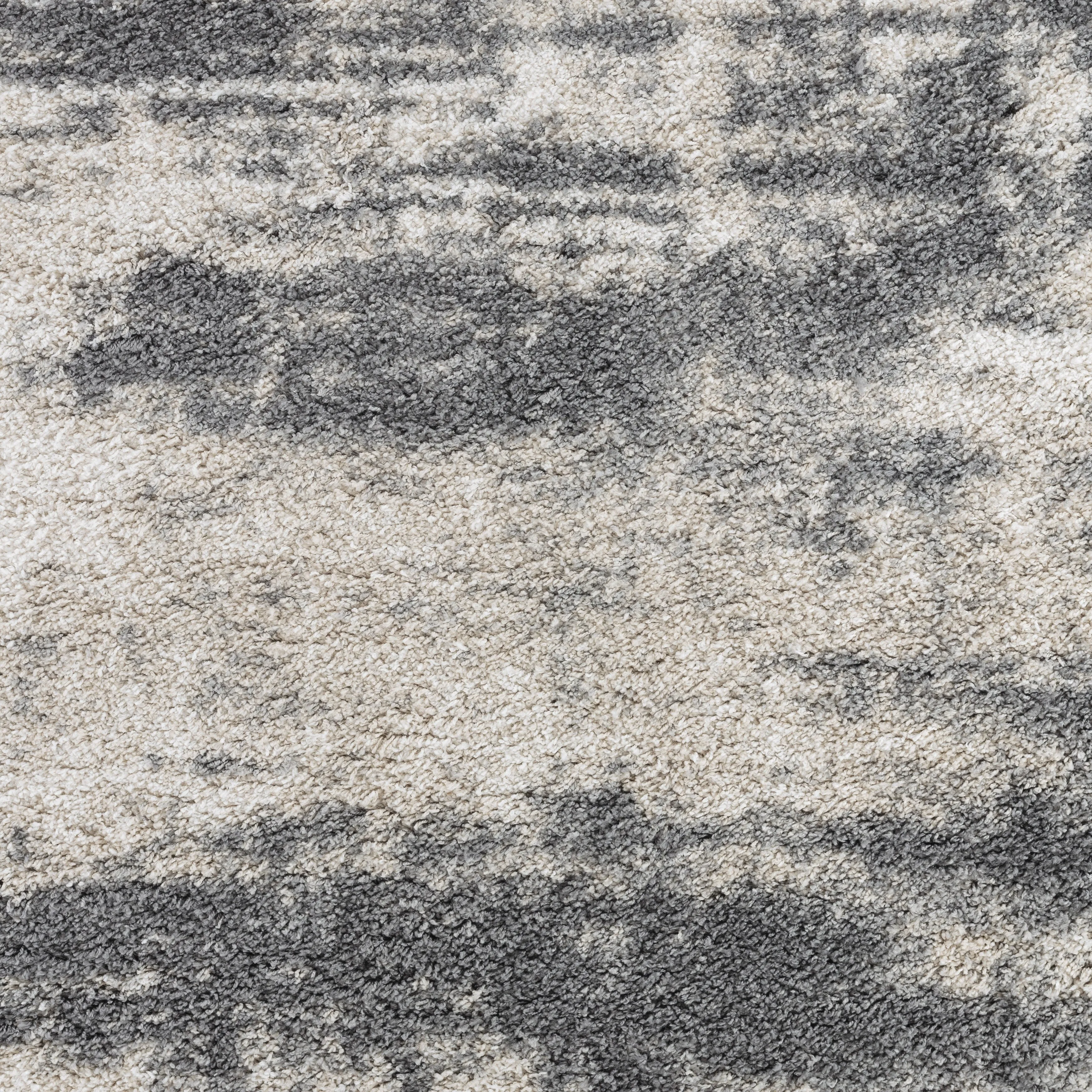 Noori Rug Lux Madison Abstract 2-Inch Shag Area Rug