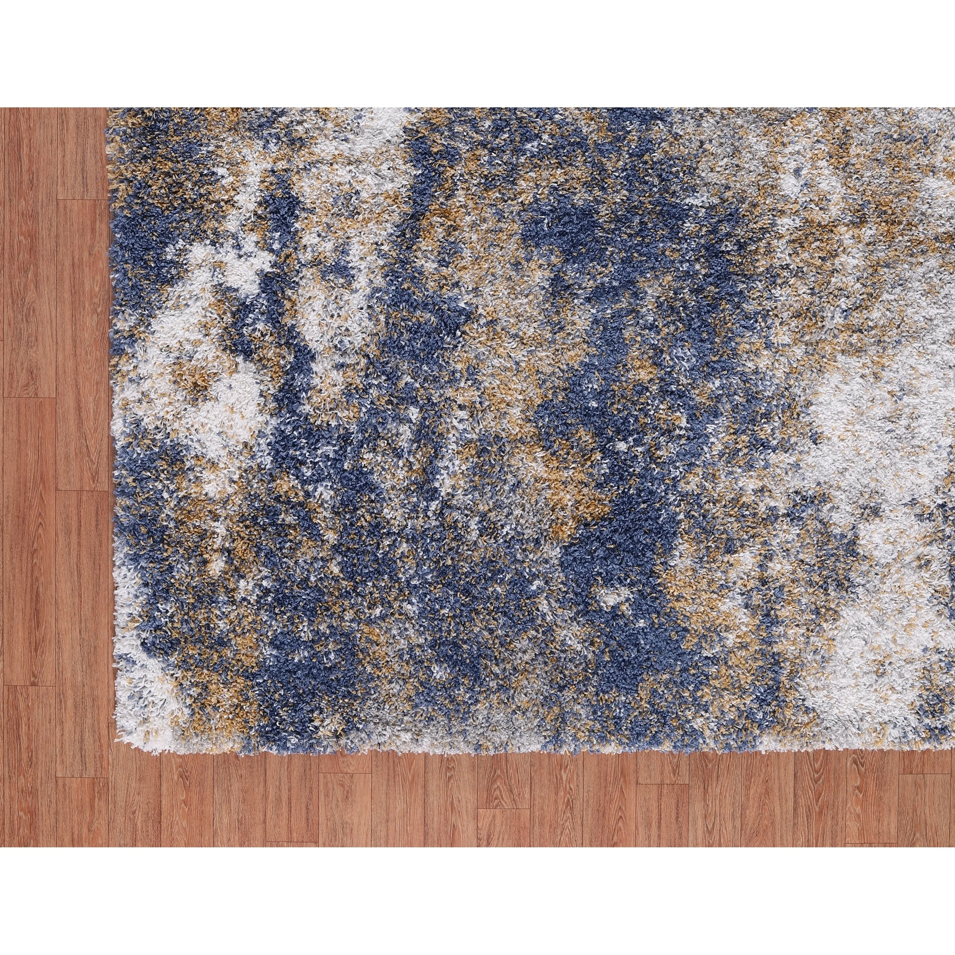 Noori Rug Lux Ridley Abstract Modern 2-inch Thick Shag Rug