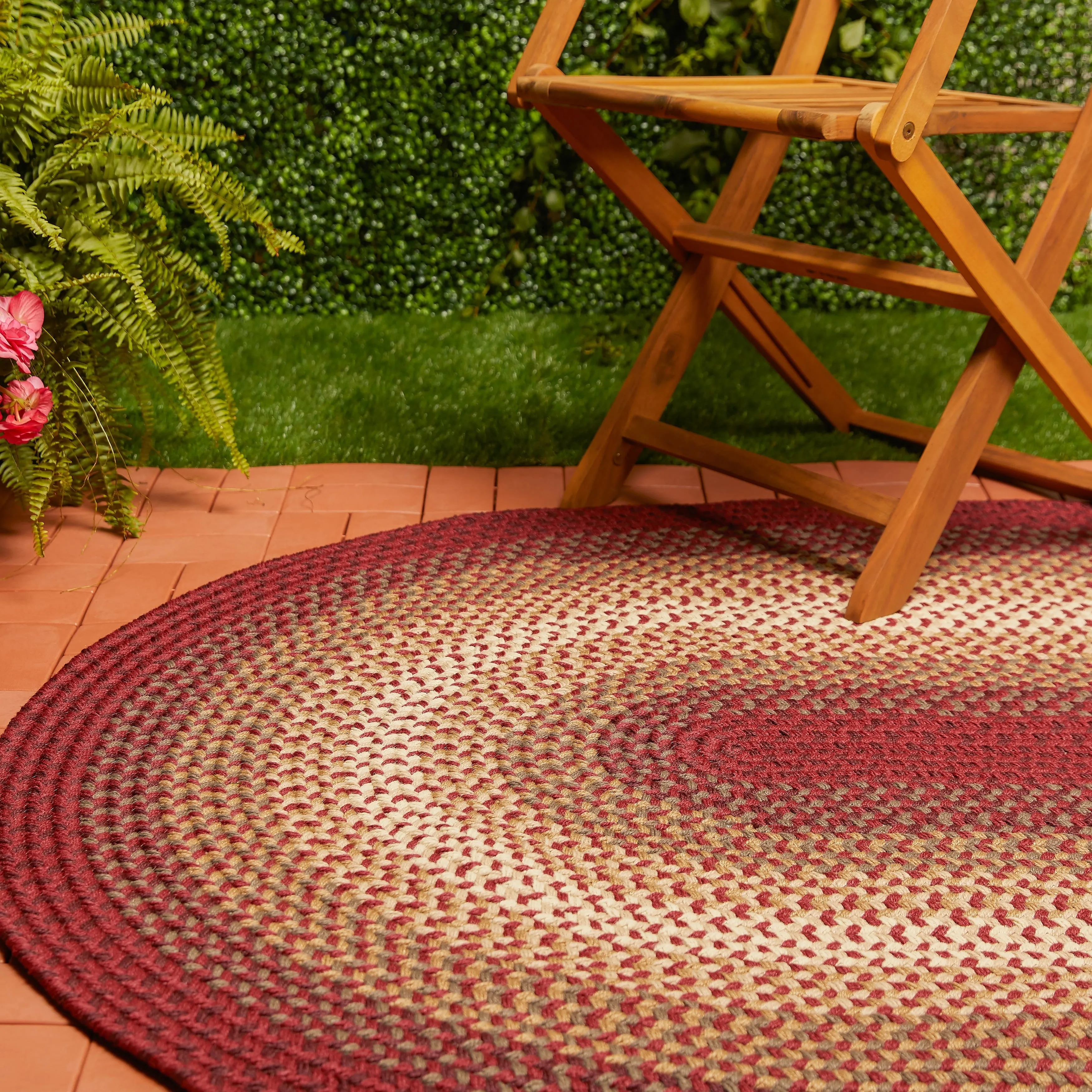 Norfolk Flat-braided Indoor/ Outdoor Rug