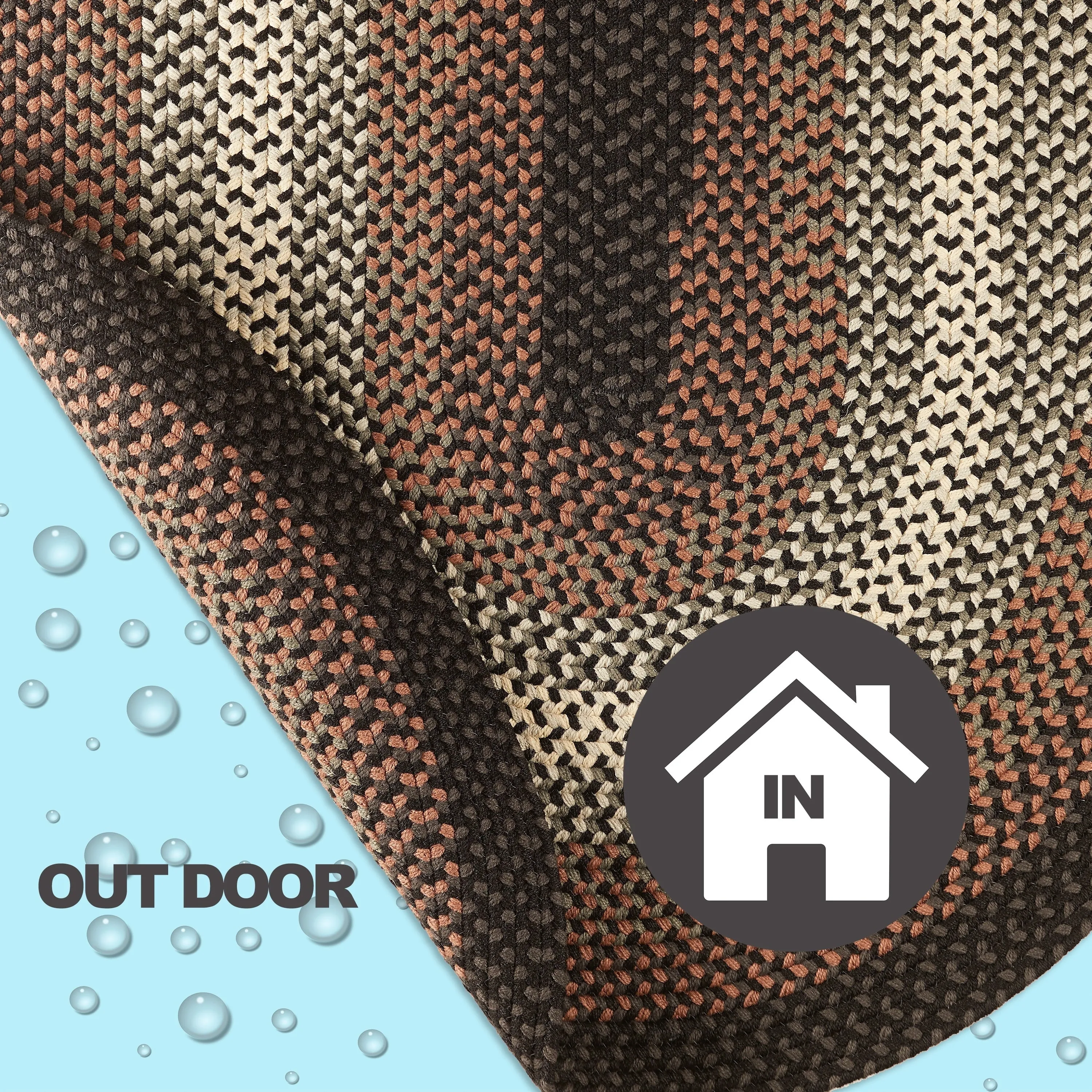 Norfolk Flat-braided Indoor/ Outdoor Rug
