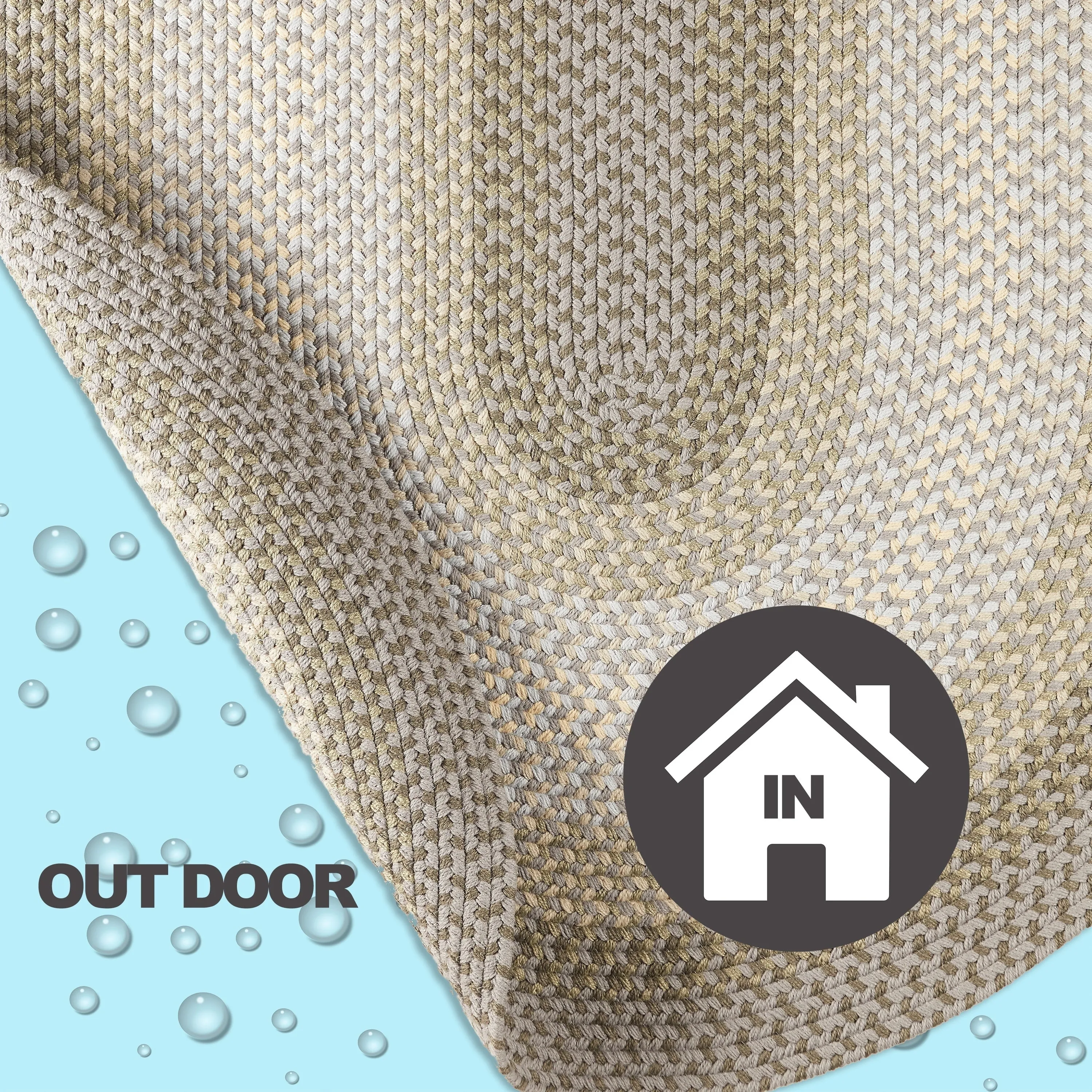 Norfolk Flat-braided Indoor/ Outdoor Rug