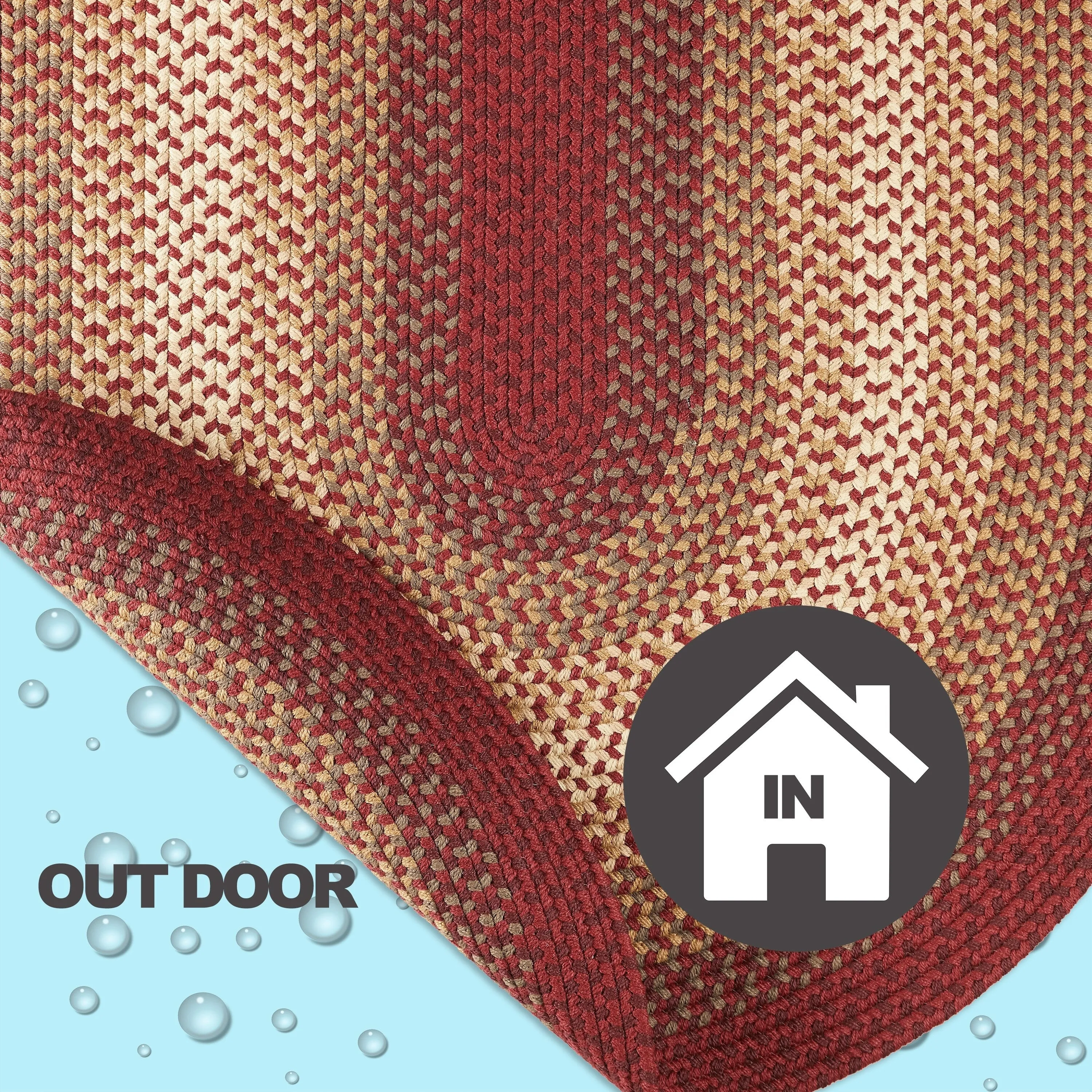 Norfolk Flat-braided Indoor/ Outdoor Rug