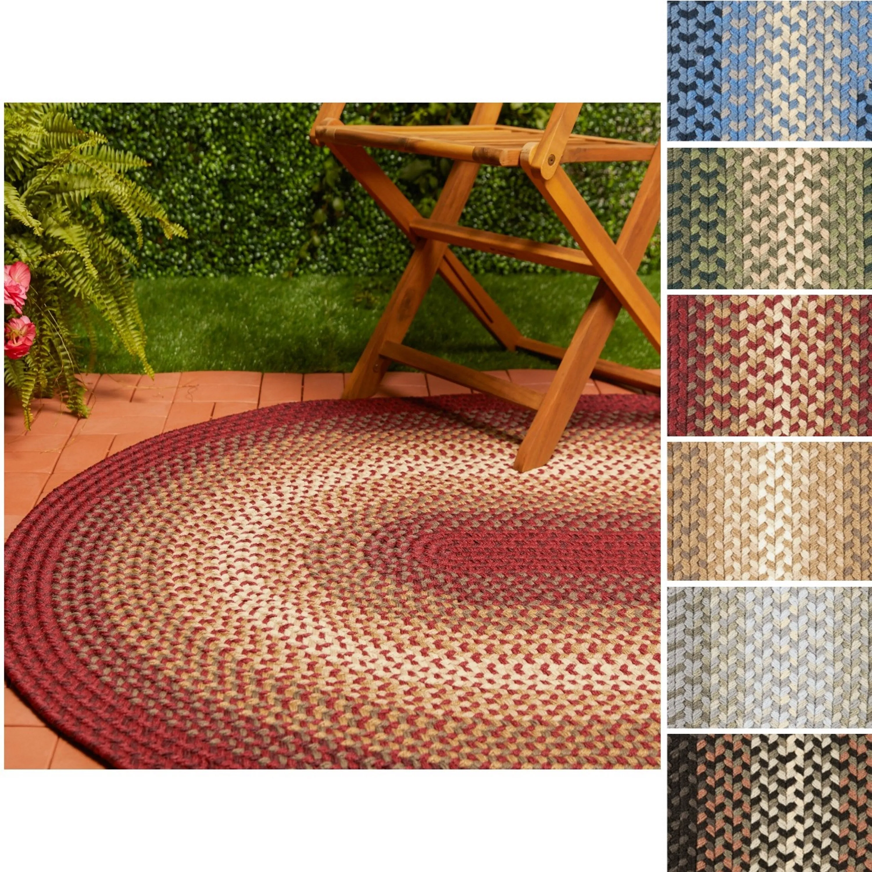Norfolk Flat-braided Indoor/ Outdoor Rug