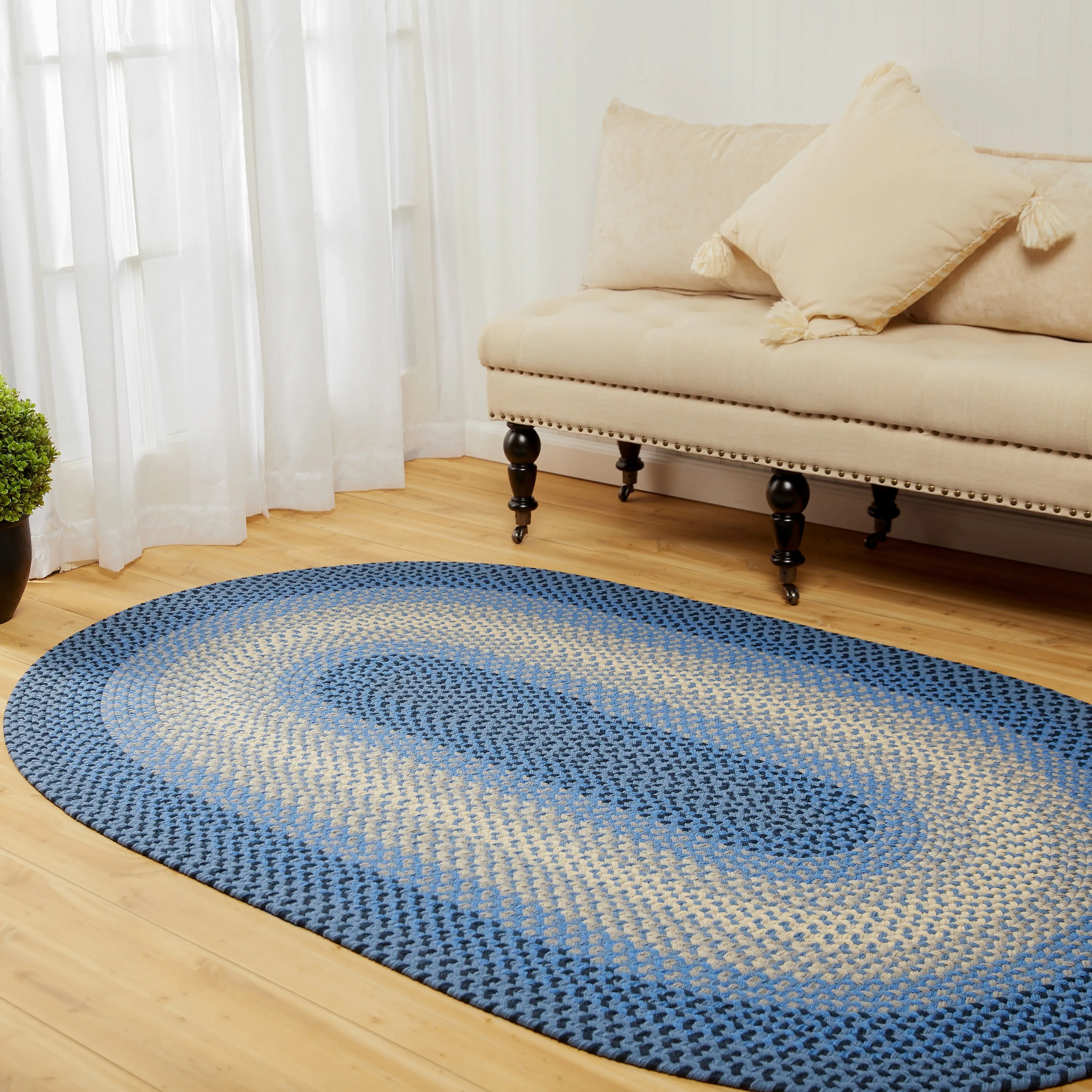 Norfolk Flat-braided Indoor/ Outdoor Rug