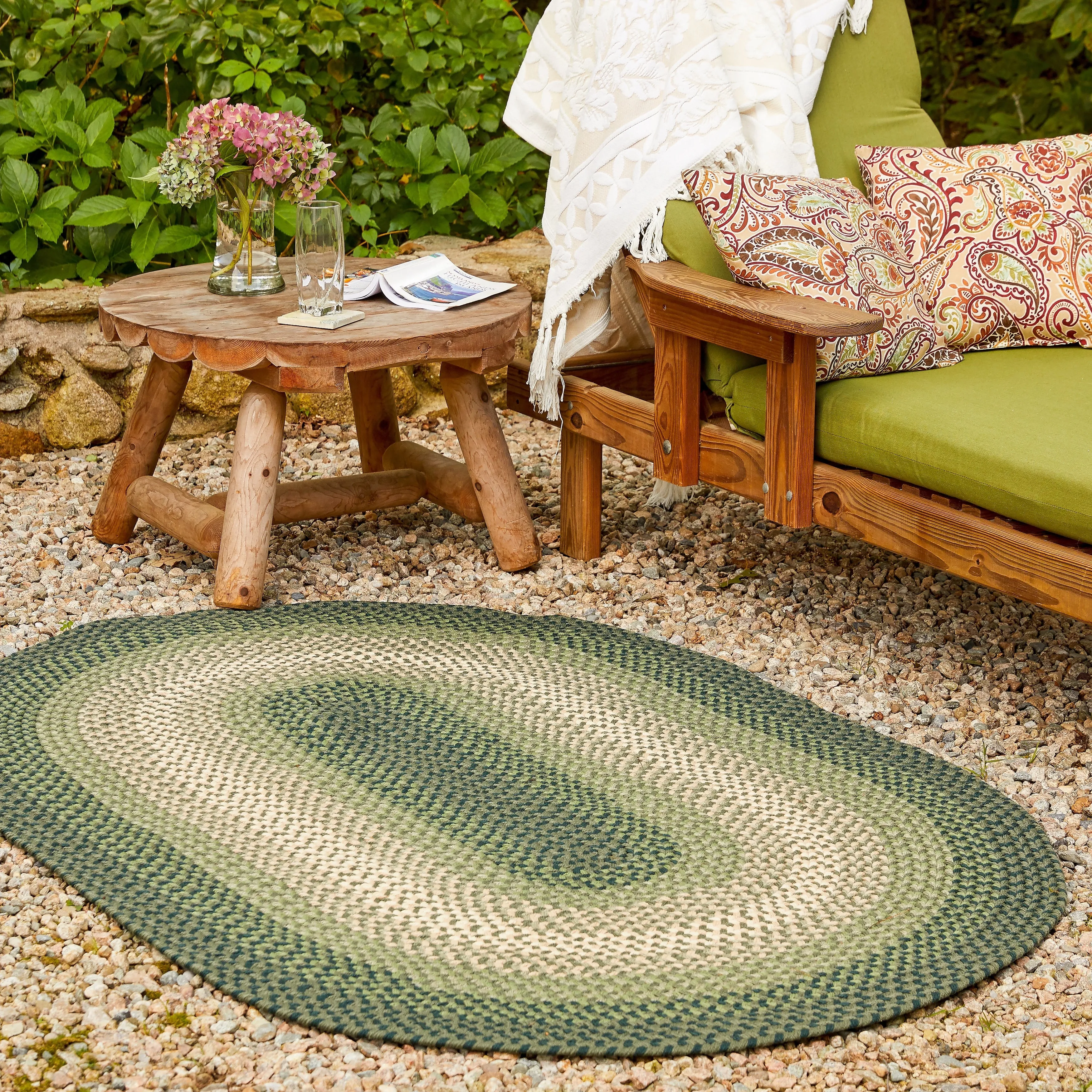 Norfolk Flat-braided Indoor/ Outdoor Rug