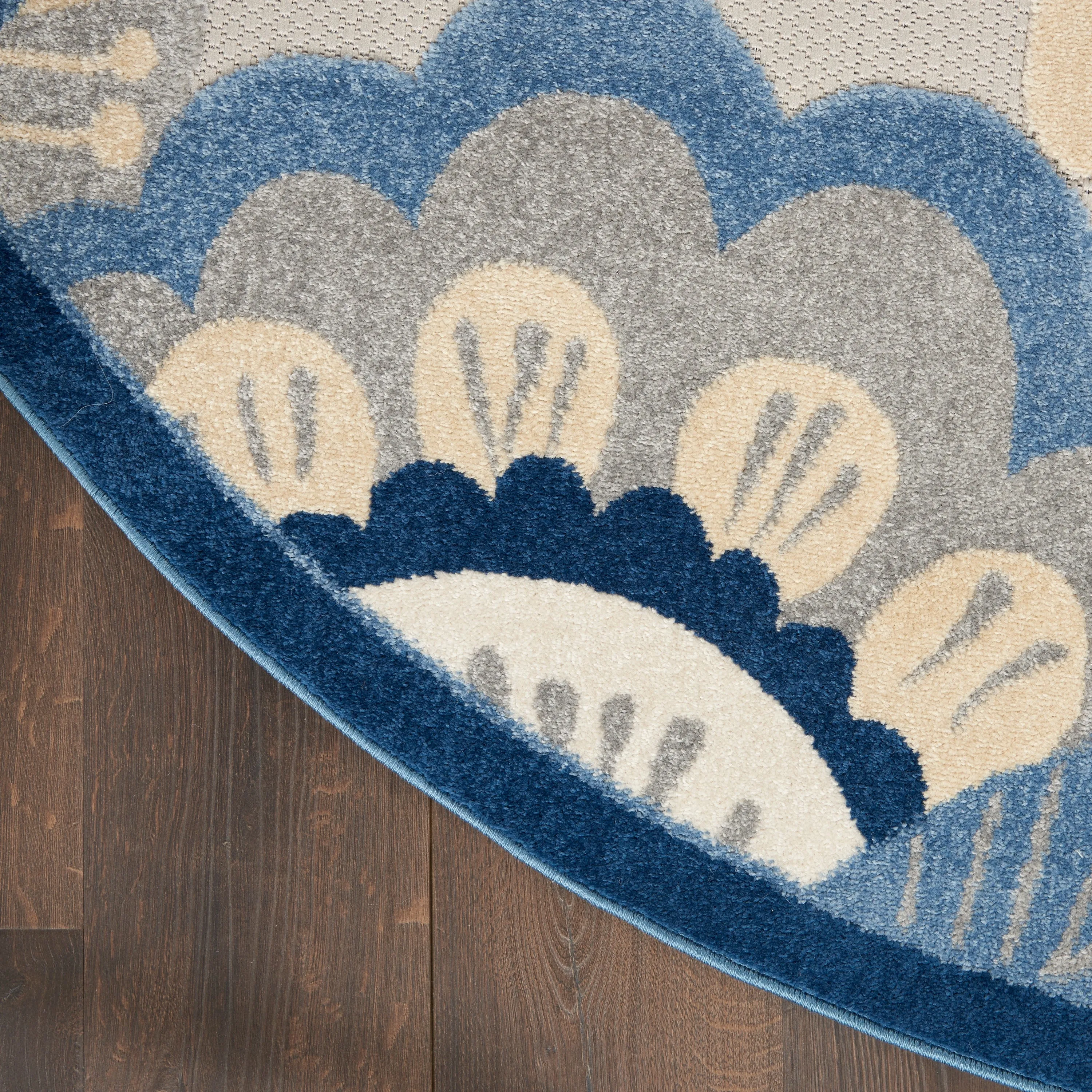 Nourison Aloha Scandinavian Floral Indoor/Outdoor Area Rug
