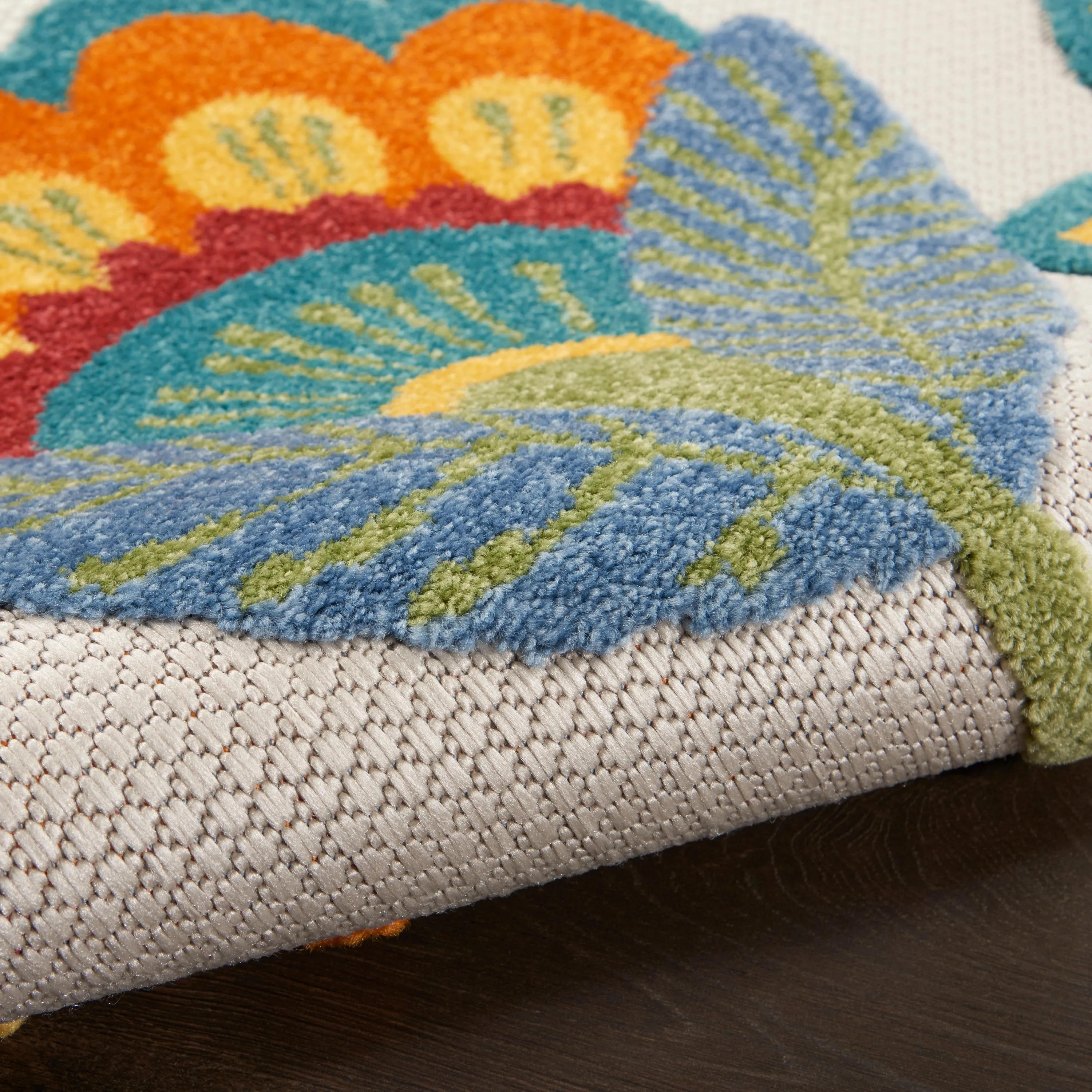 Nourison Aloha Scandinavian Floral Indoor/Outdoor Area Rug
