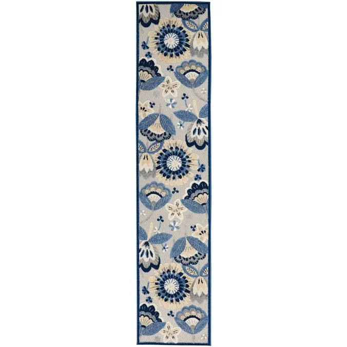 Nourison Aloha Scandinavian Floral Indoor/Outdoor Area Rug