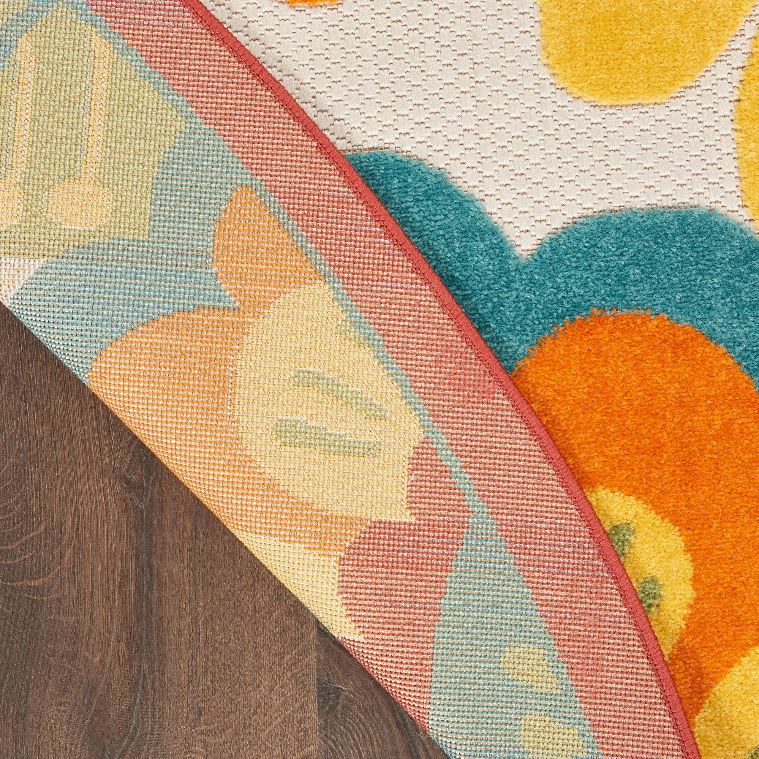 Nourison Aloha Scandinavian Floral Indoor/Outdoor Area Rug