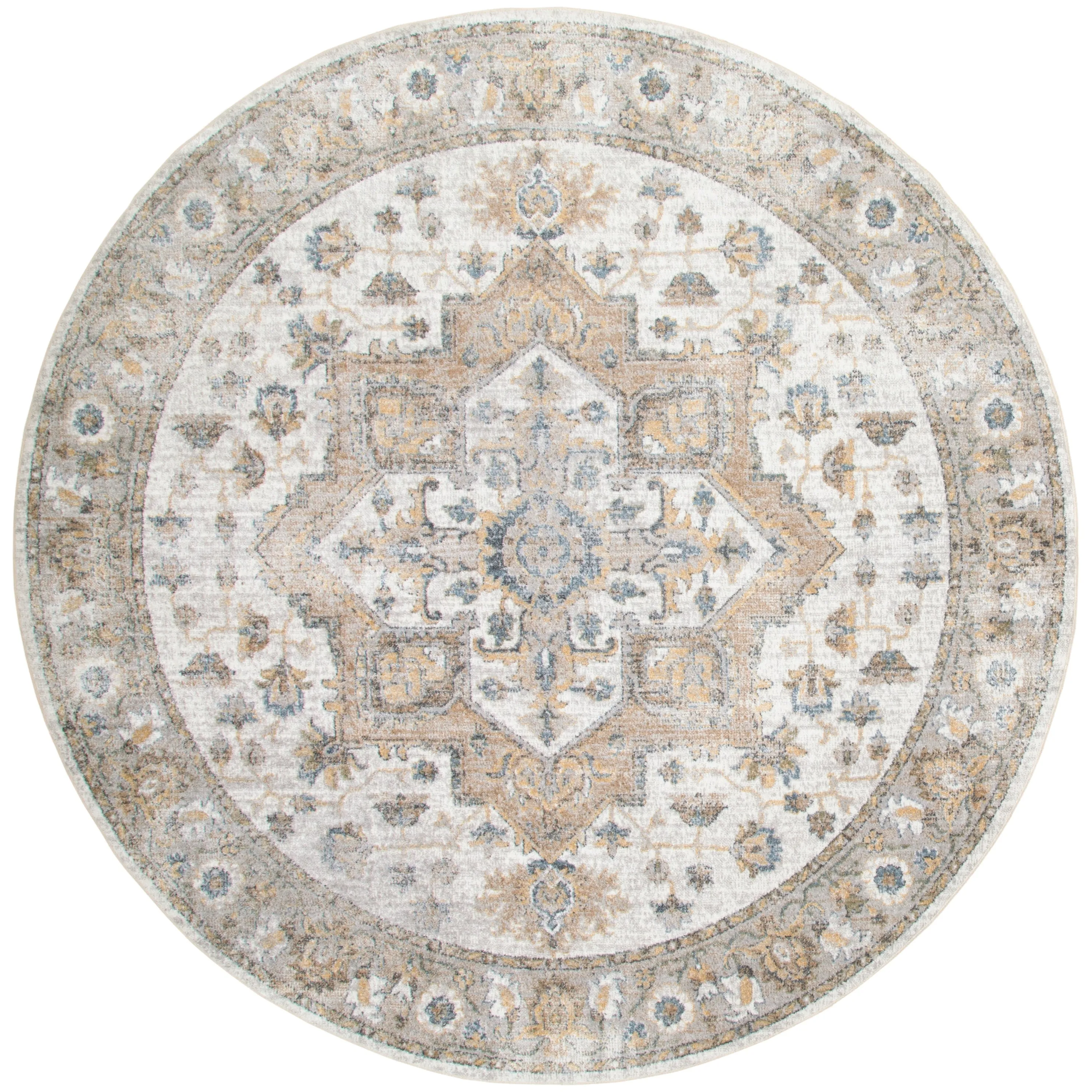 Nourison Astra Machine Washable Distressed Area Rug