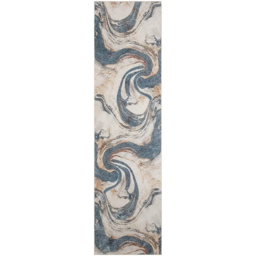 Nourison Astra Machine Washable Indoor only Abstract Area Rug
