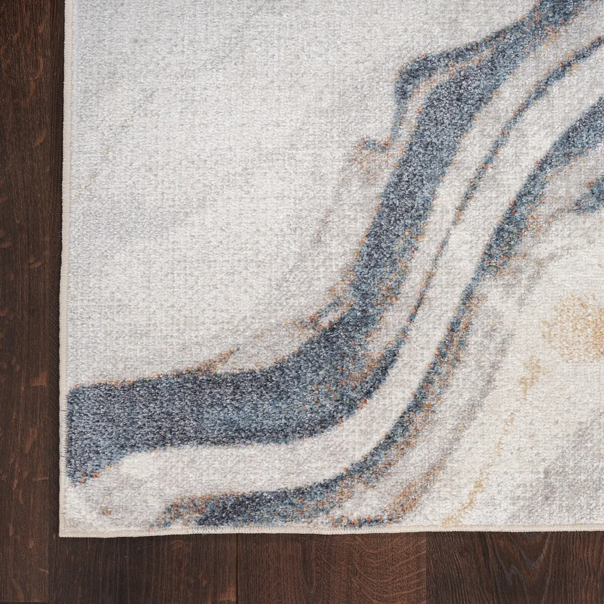 Nourison Astra Machine Washable Indoor only Abstract Area Rug
