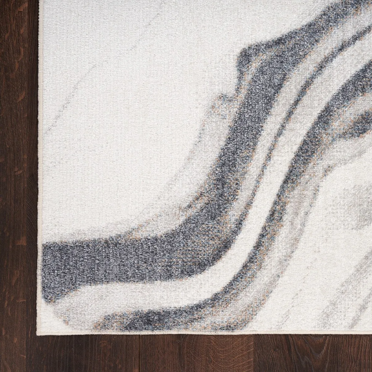 Nourison Astra Machine Washable Indoor only Abstract Area Rug