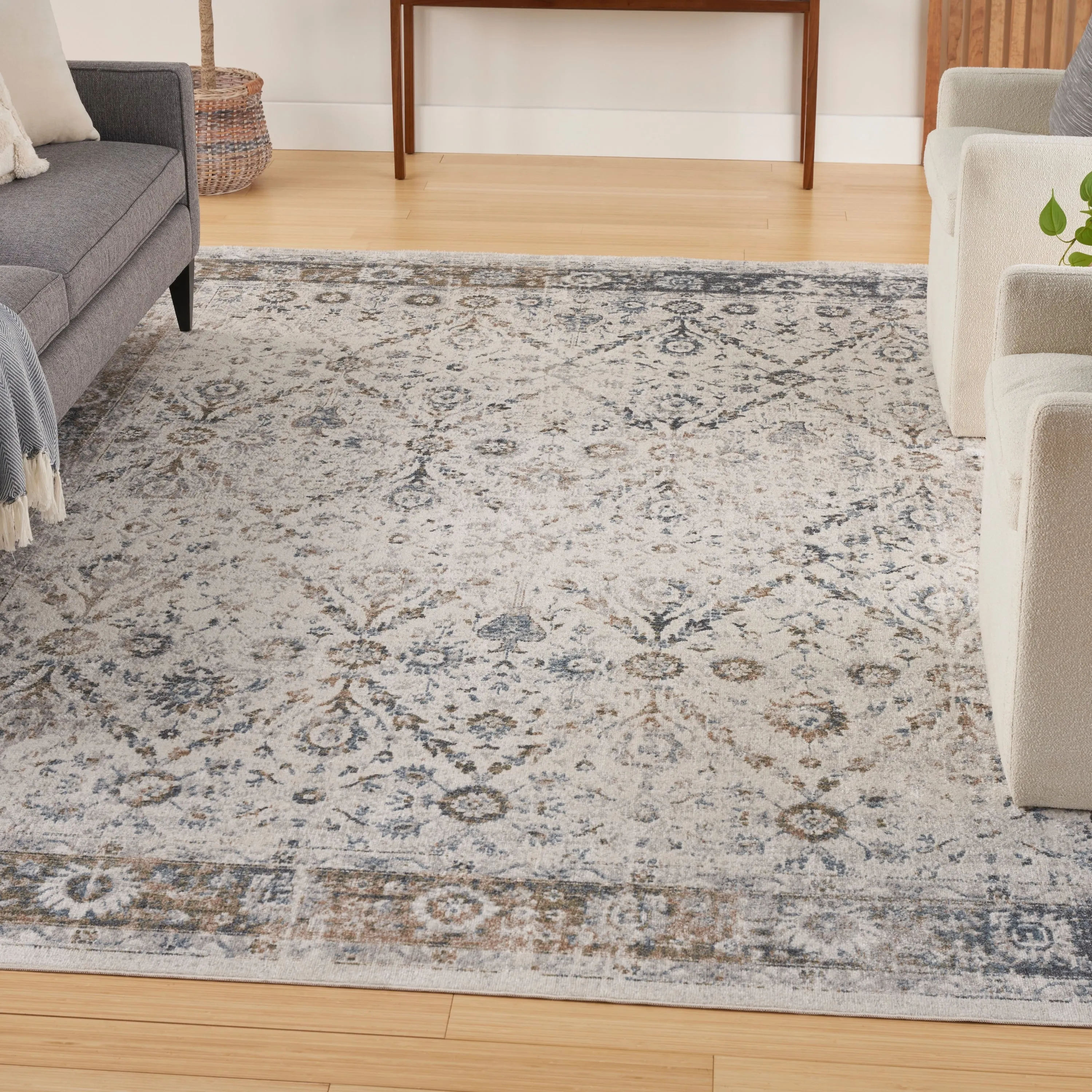 Nourison Astra Machine Washable Indoor only Persian Area Rug