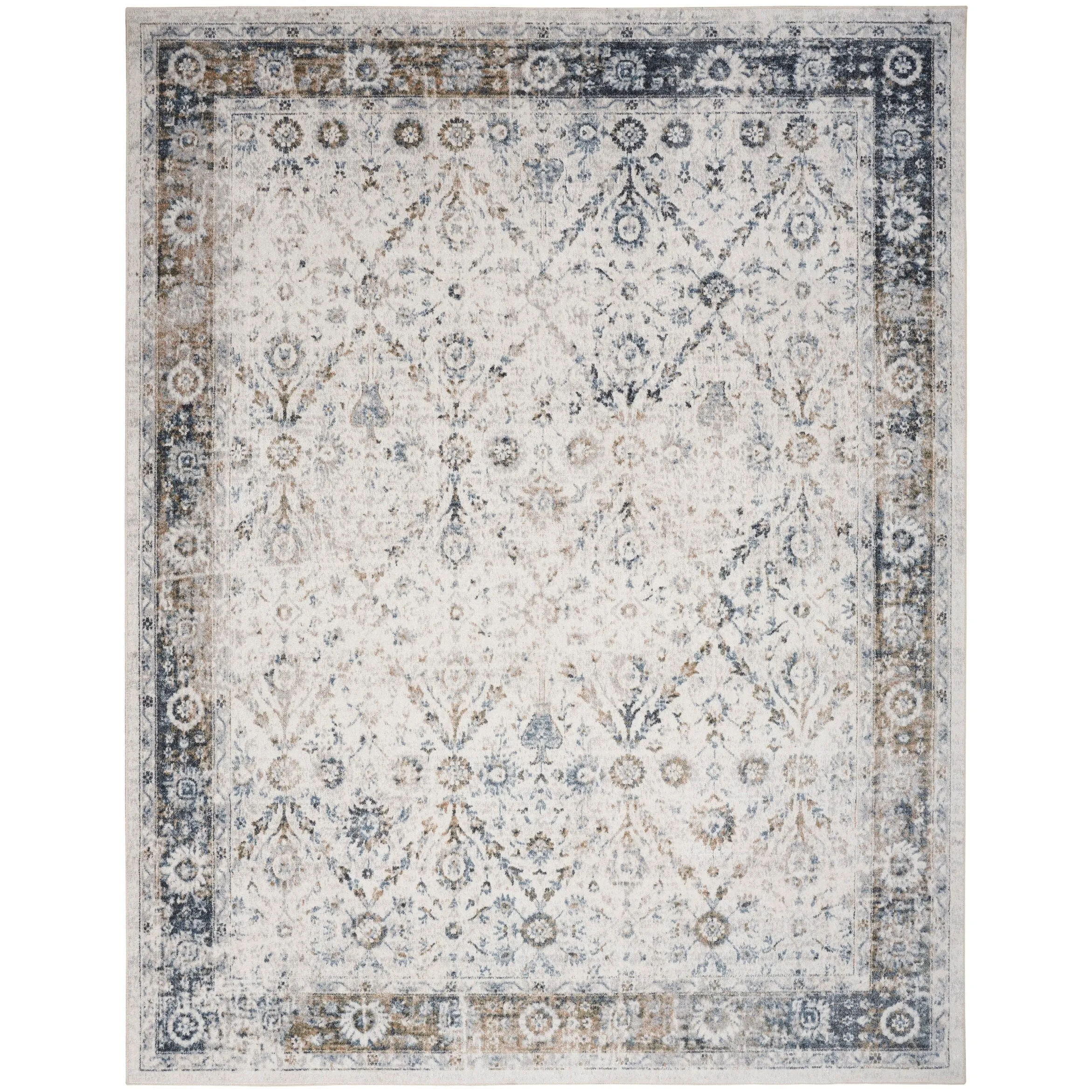 Nourison Astra Machine Washable Indoor only Persian Area Rug