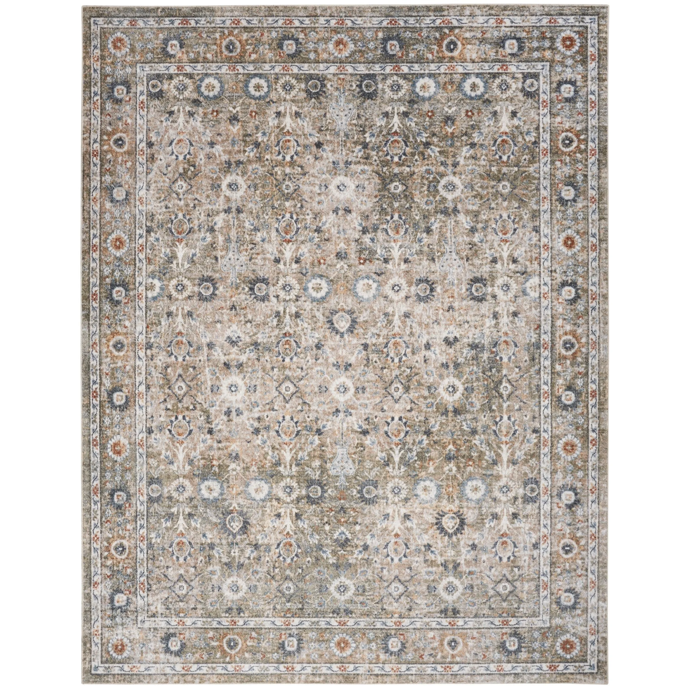 Nourison Astra Machine Washable Indoor only Persian Area Rug
