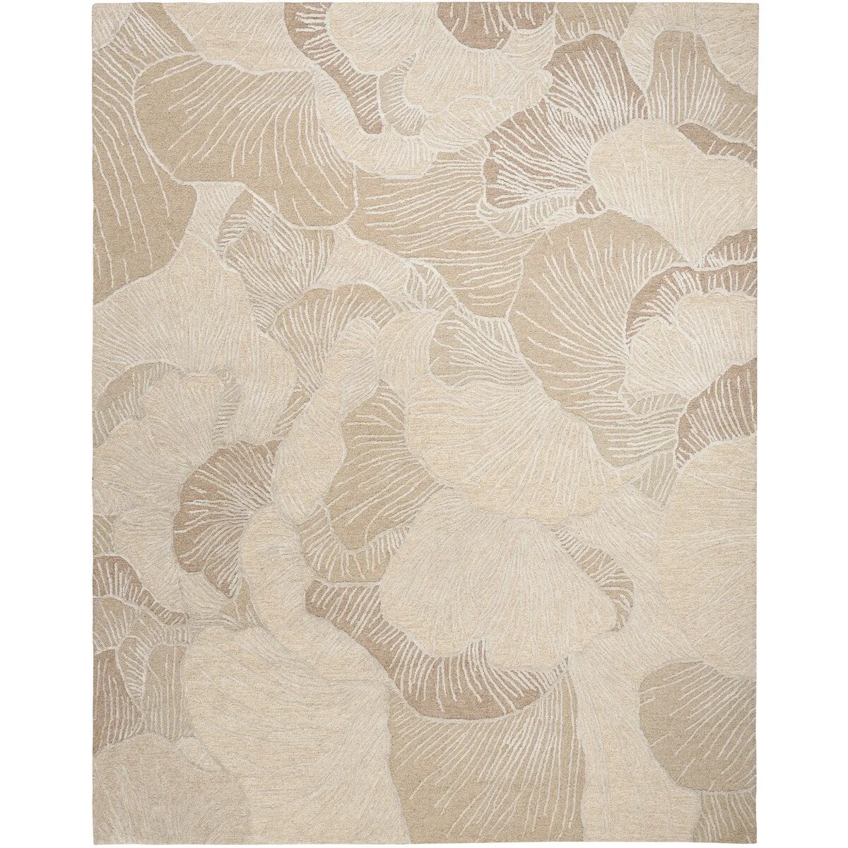 Nourison Avra Indoor only Floral Handmade Wool Area Rug