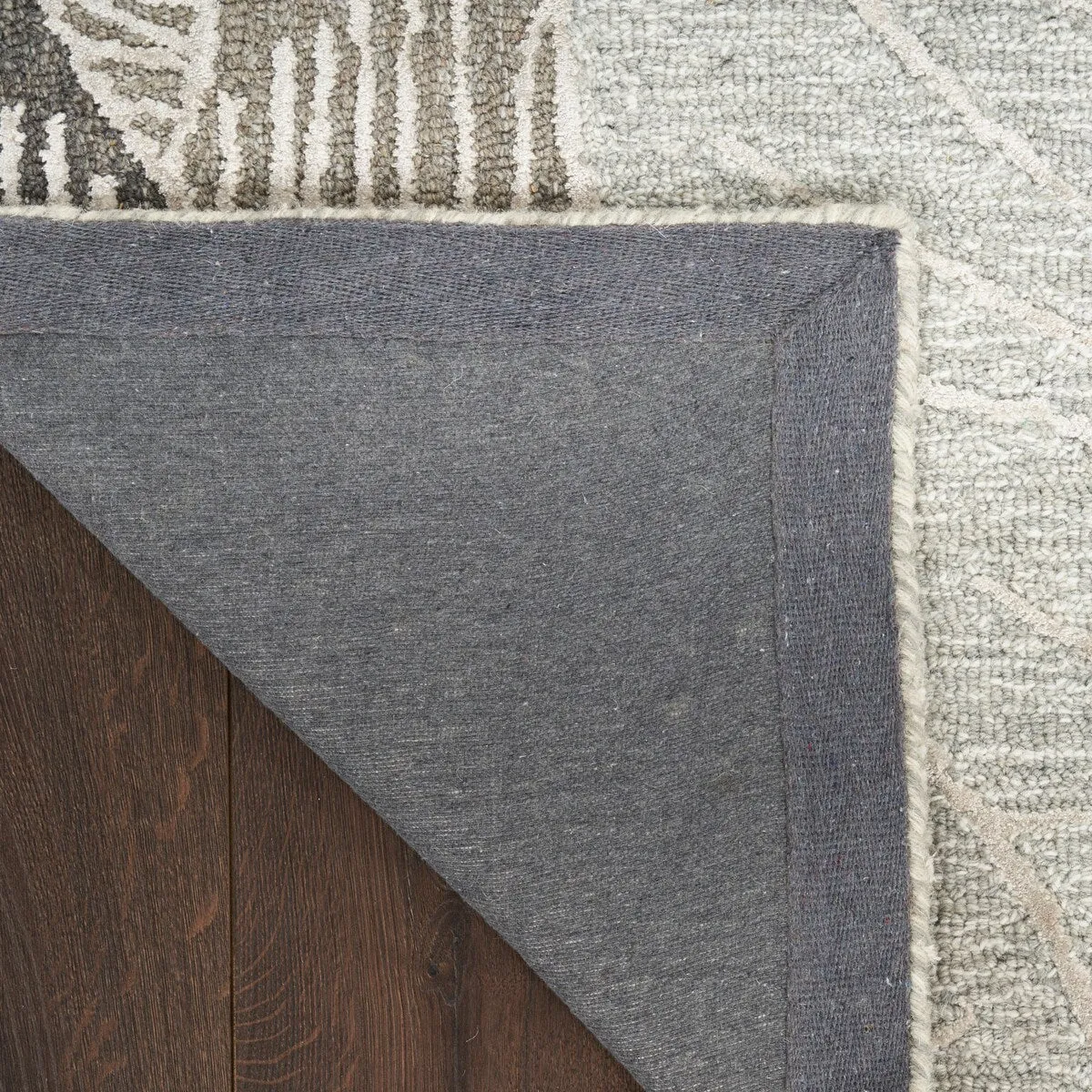 Nourison Avra Indoor only Floral Handmade Wool Area Rug