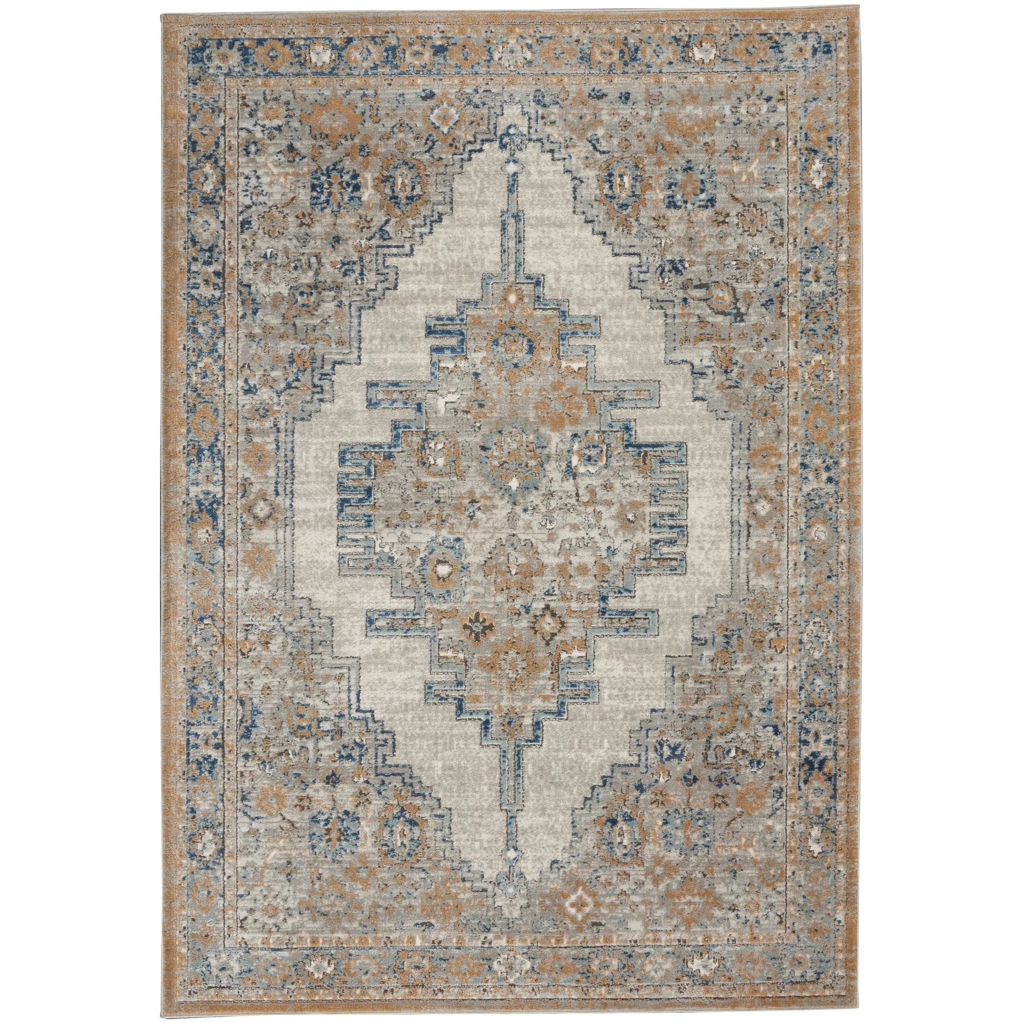 Nourison Concerto Traditional Persian Center Medallion Area Rug