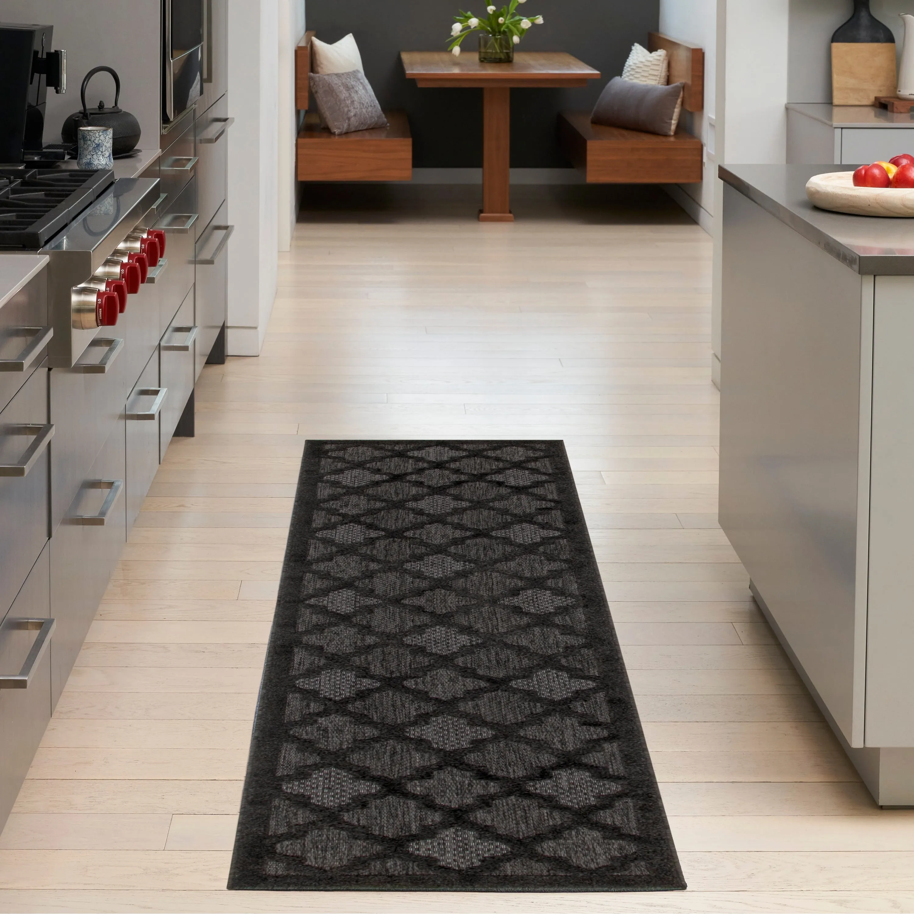 Nourison Easy Care Indoor/Outdoor Moroccan Trellis Area Rug