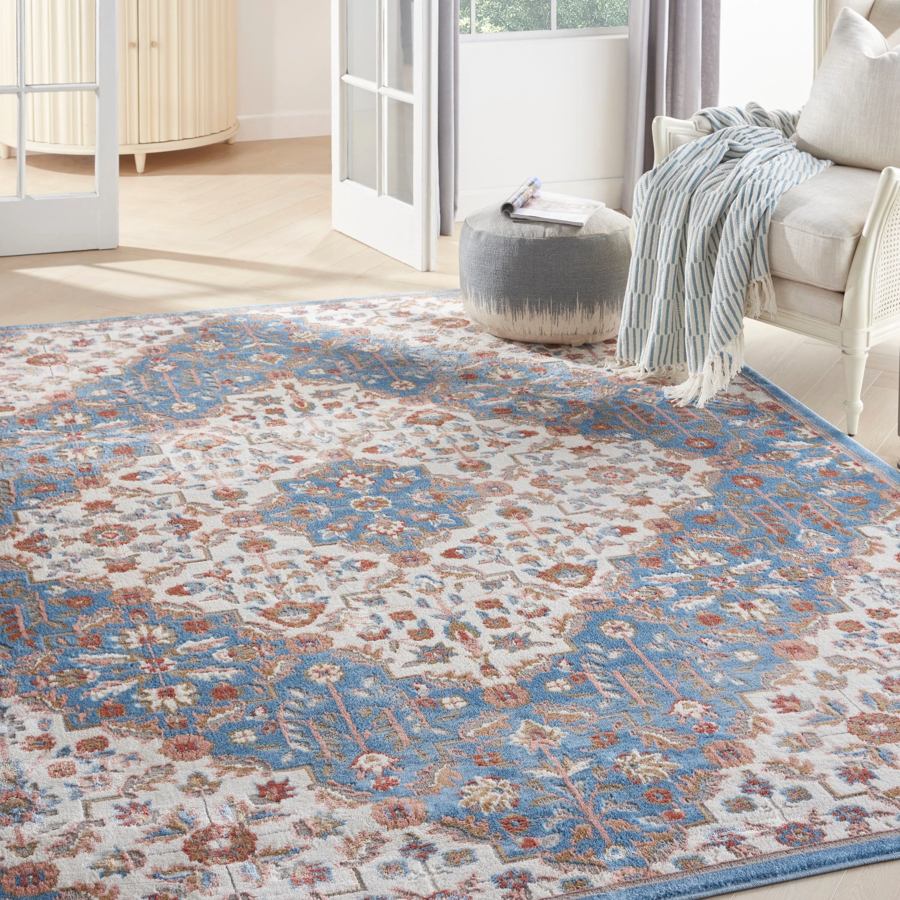 Nourison Elation Persian Medallion Area Rug