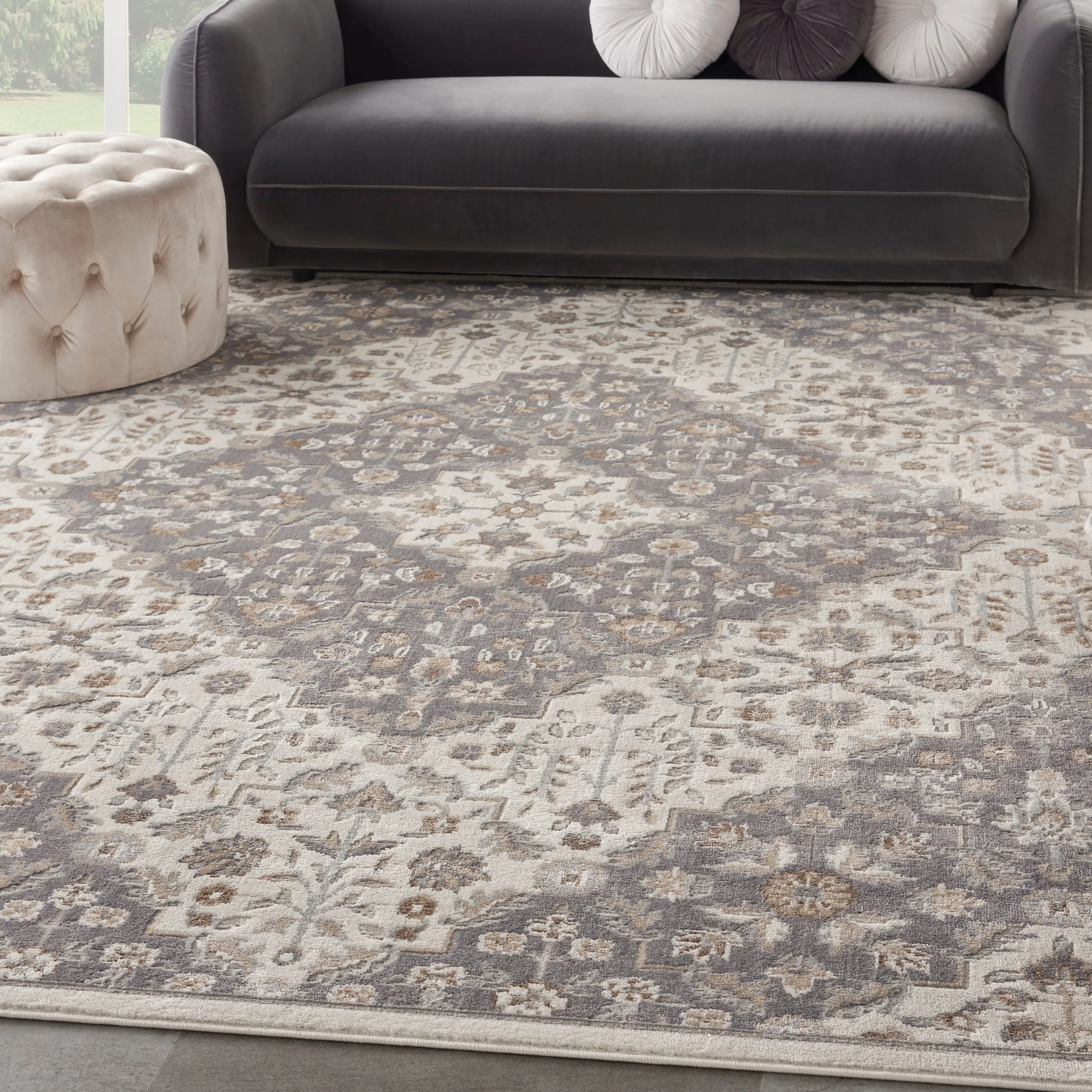 Nourison Elation Persian Medallion Area Rug