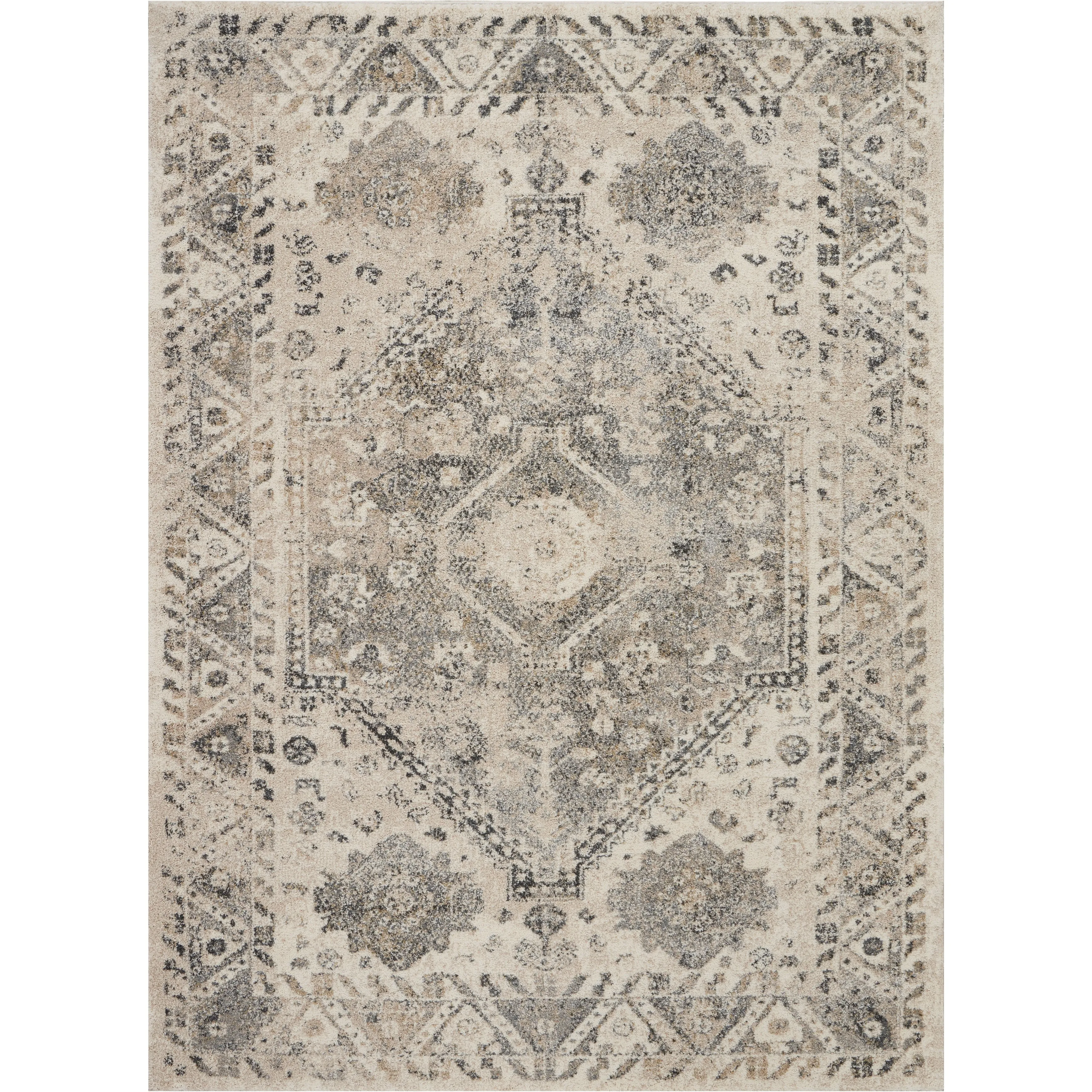 Nourison Fusion Vintage Distressed Area Rug
