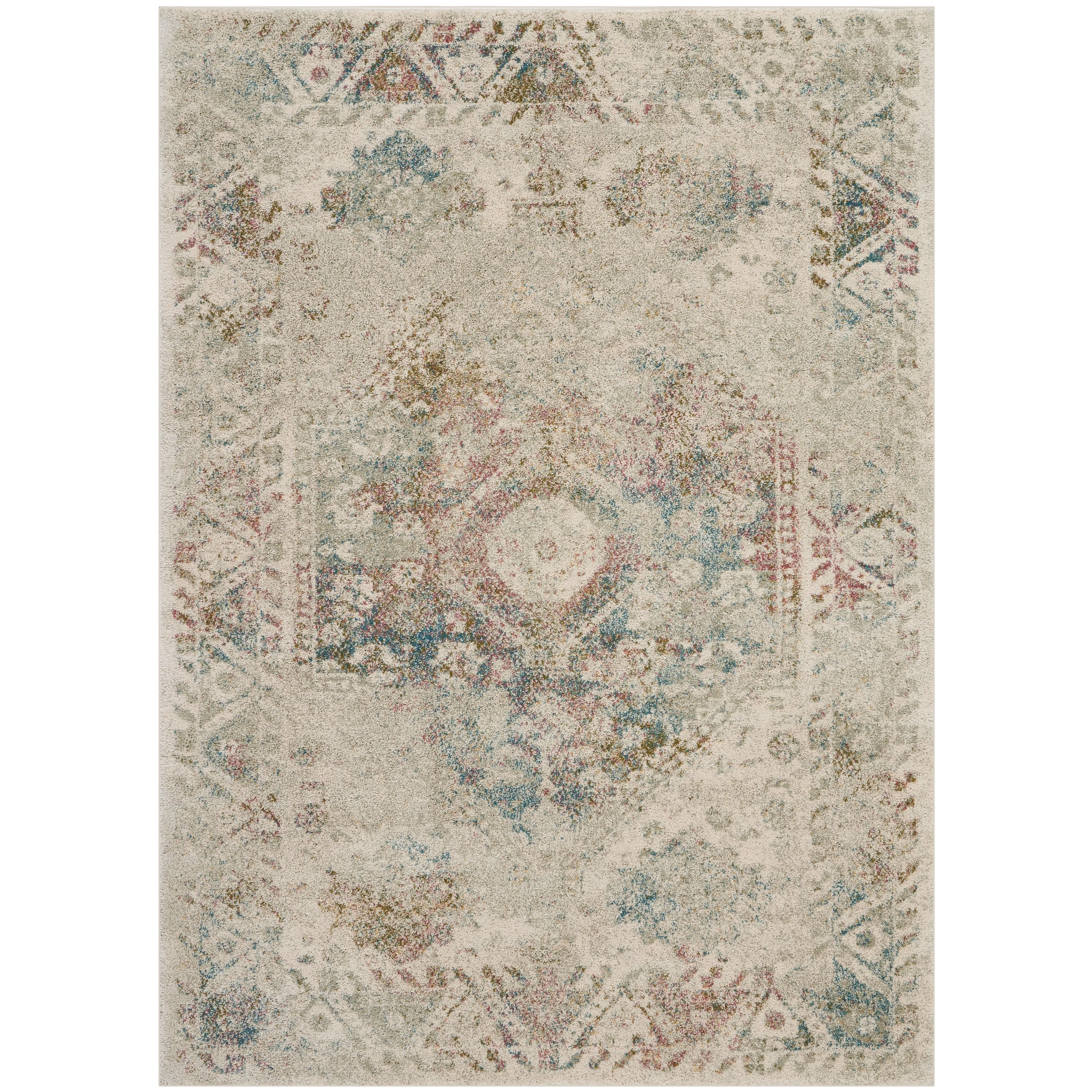 Nourison Fusion Vintage Distressed Area Rug