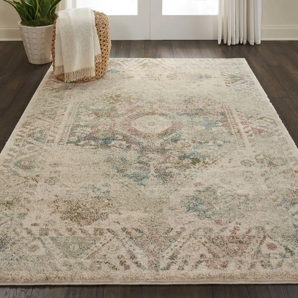 Nourison Fusion Vintage Distressed Area Rug