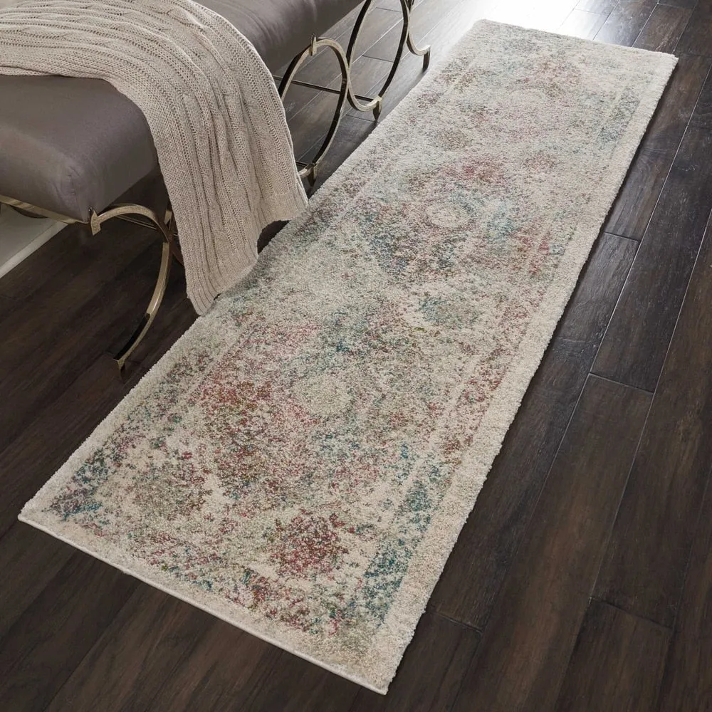 Nourison Fusion Vintage Distressed Area Rug
