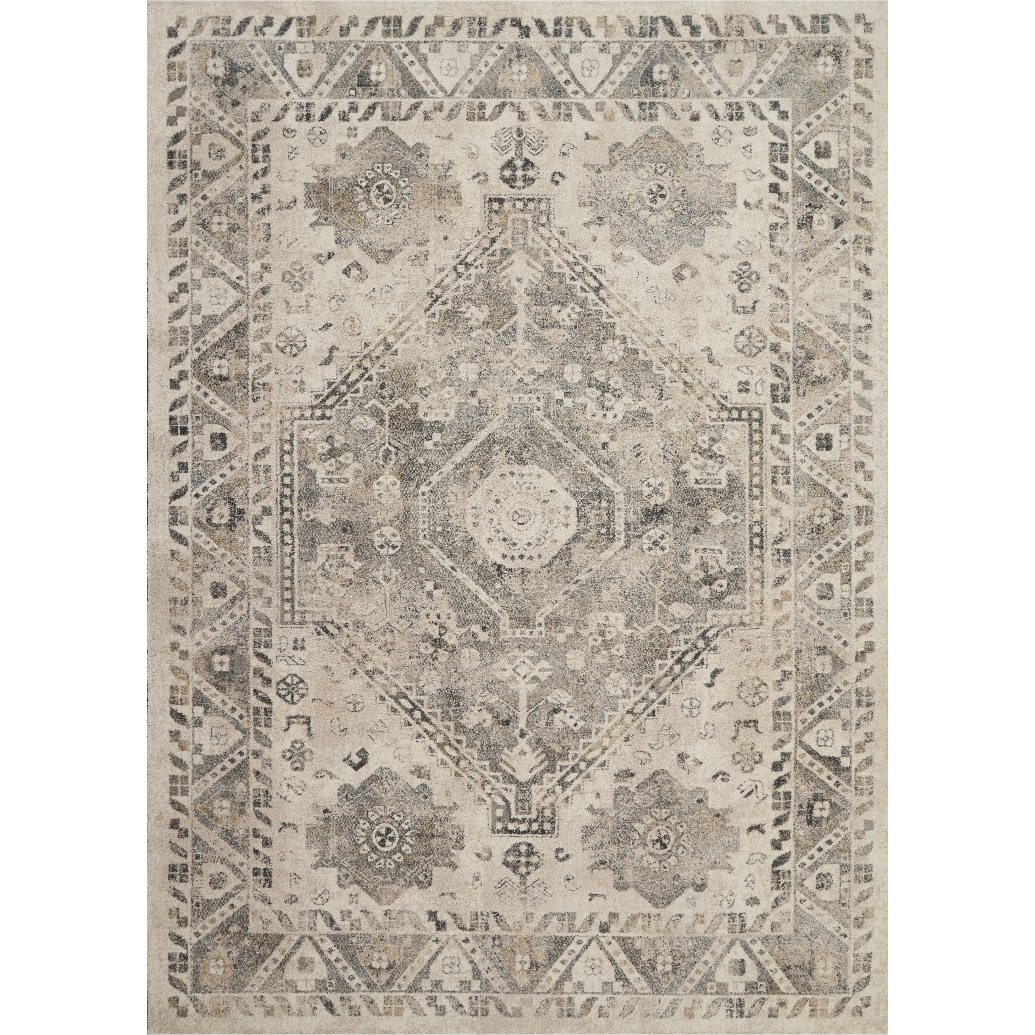 Nourison Fusion Vintage Distressed Area Rug