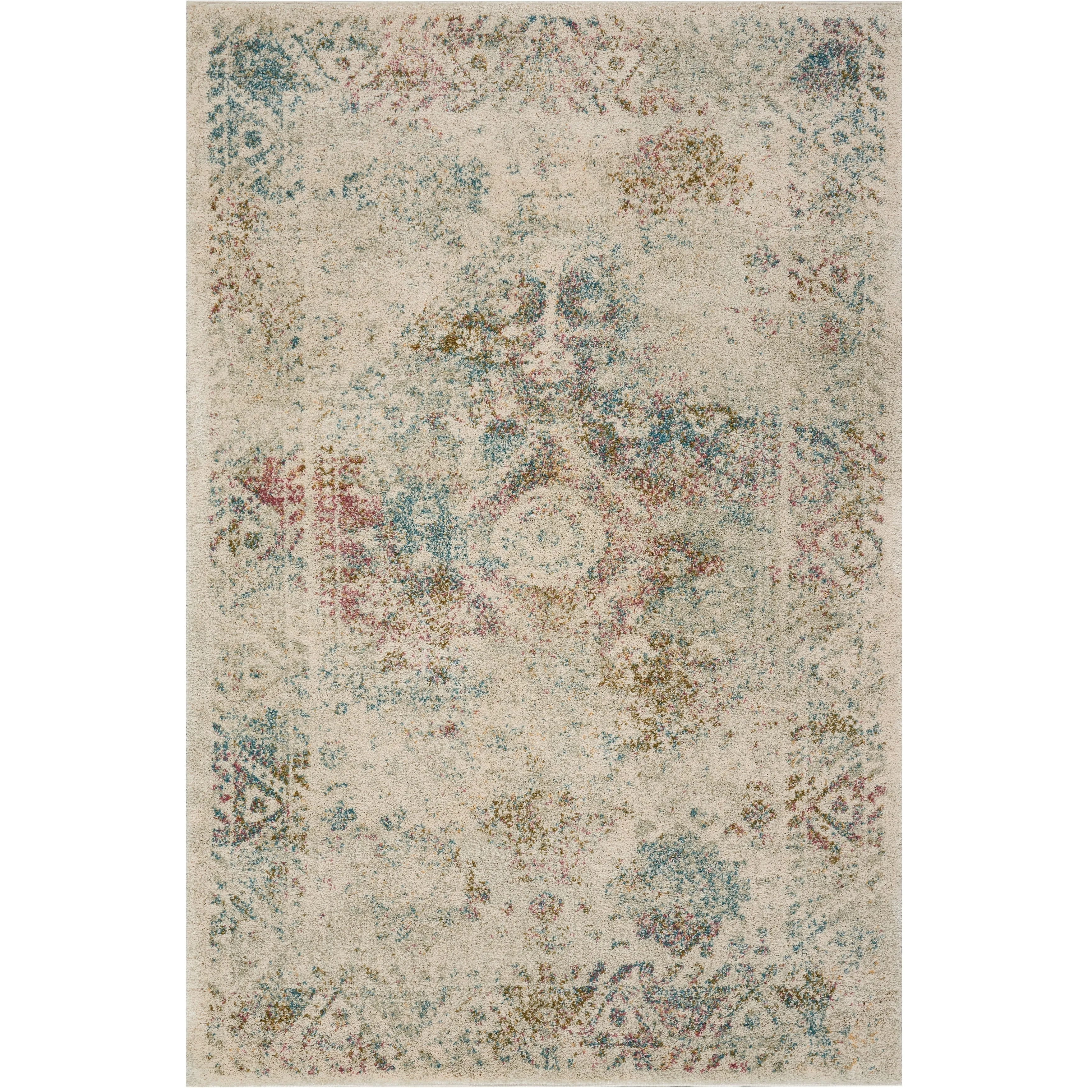 Nourison Fusion Vintage Distressed Area Rug