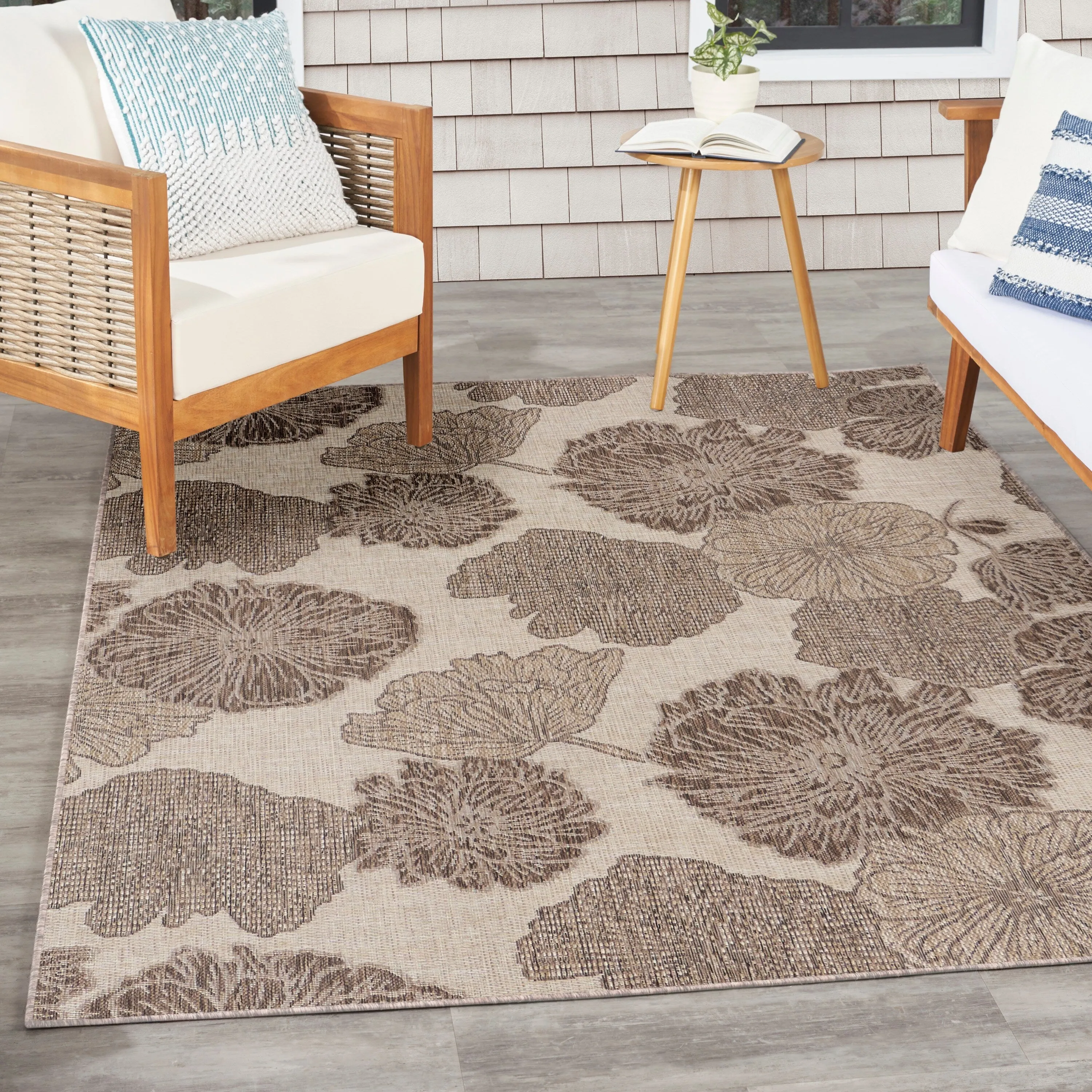 Nourison Garden Oasis Indoor/Outdoor Nature Area Rug