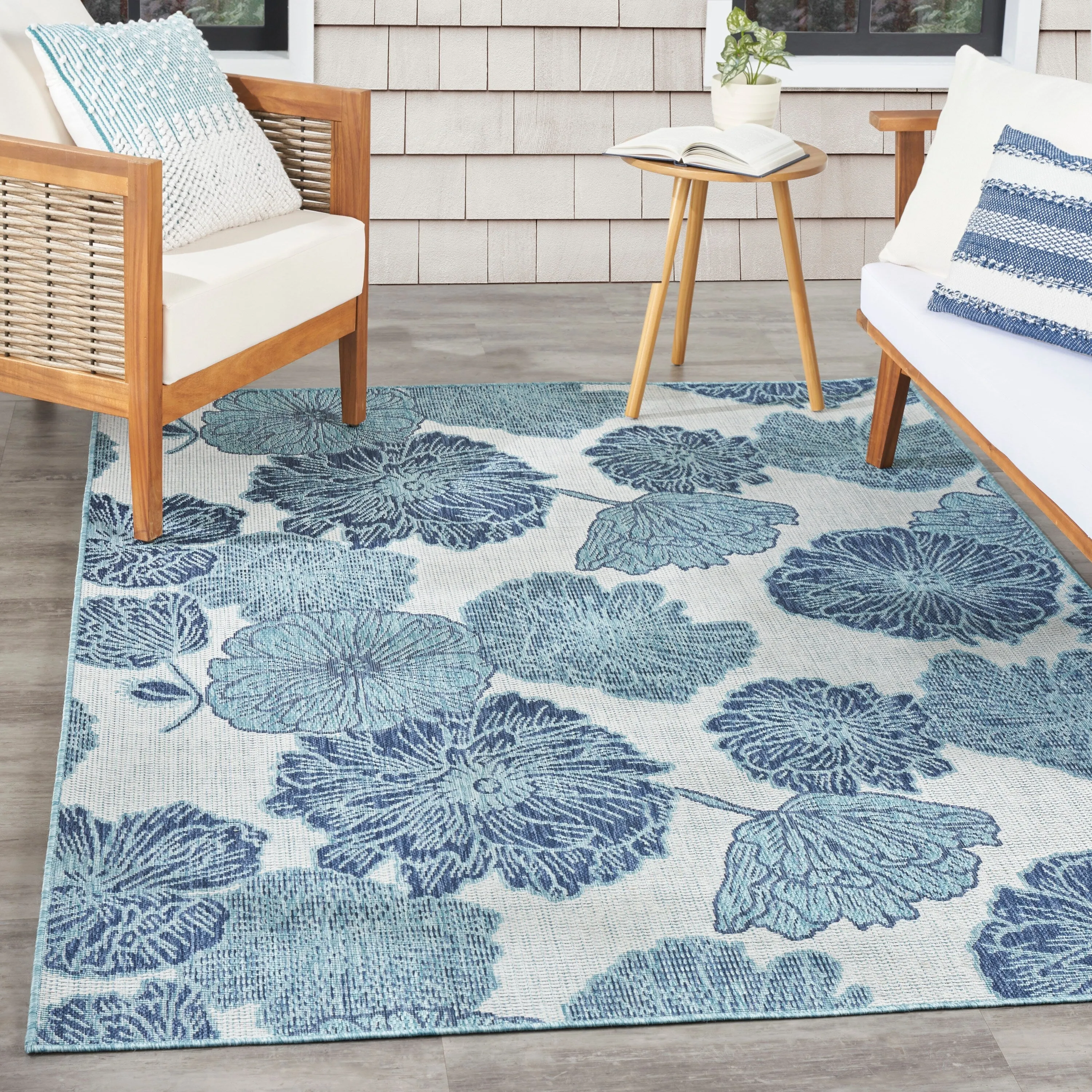 Nourison Garden Oasis Indoor/Outdoor Nature Area Rug